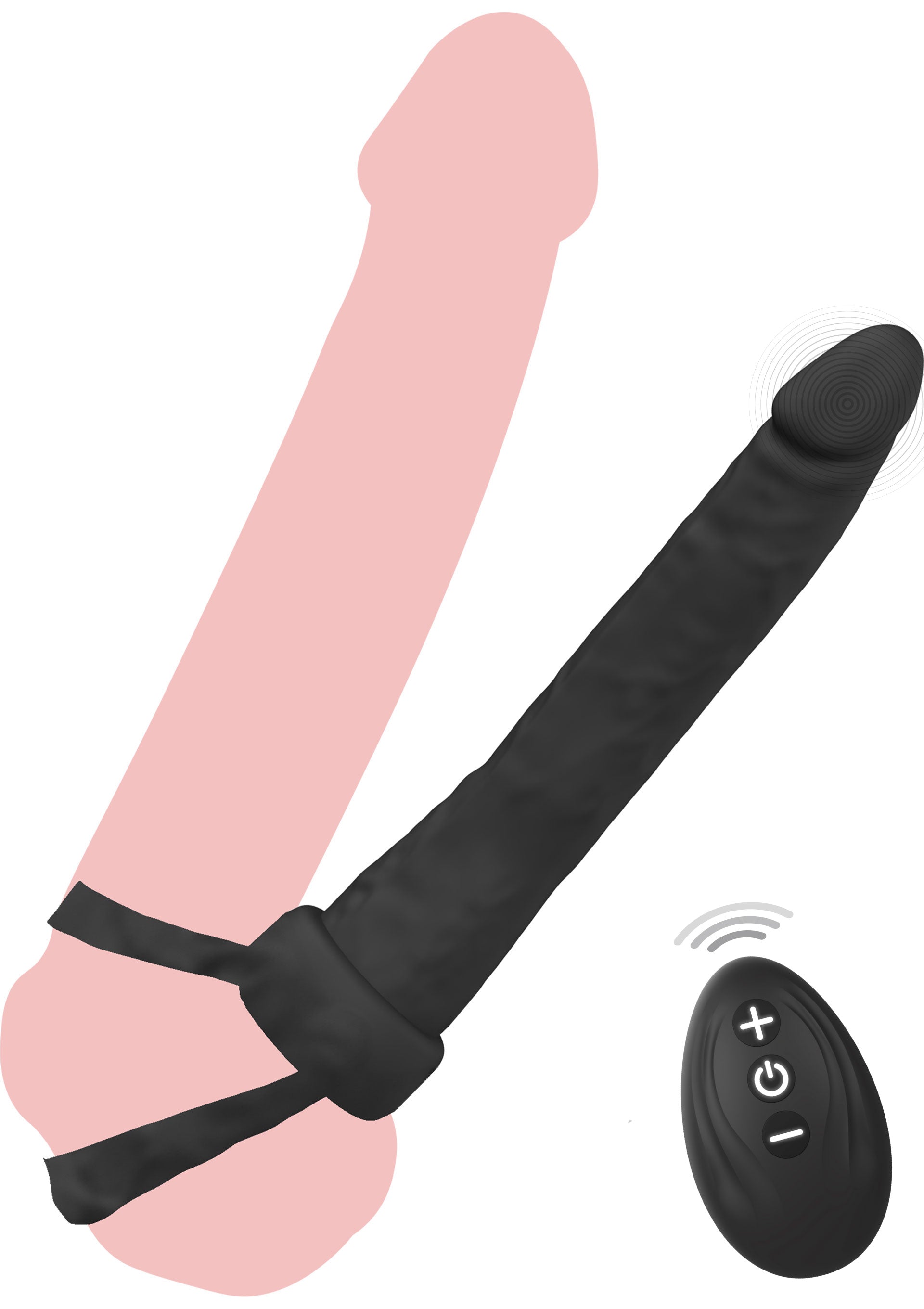 Hidden Desire Vibrating Double Trouble Anal Penetrator