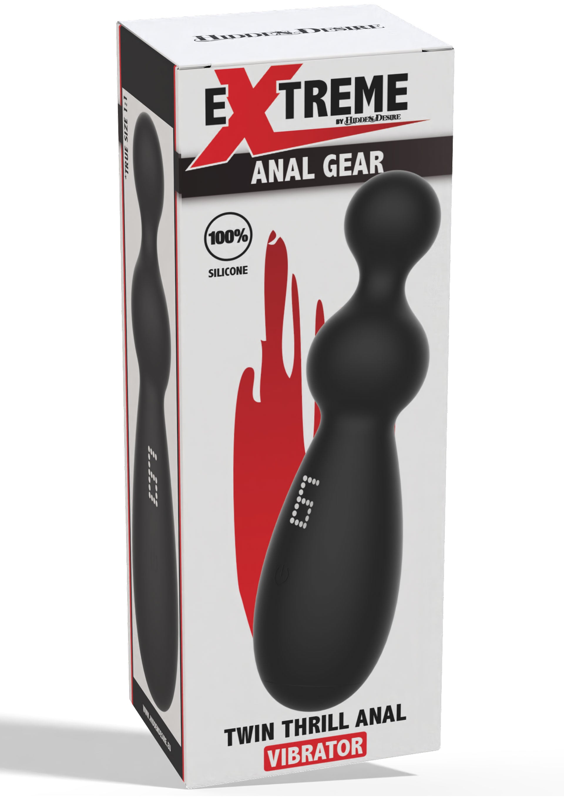Hidden Desire Twin Thrill Anal Vibrator