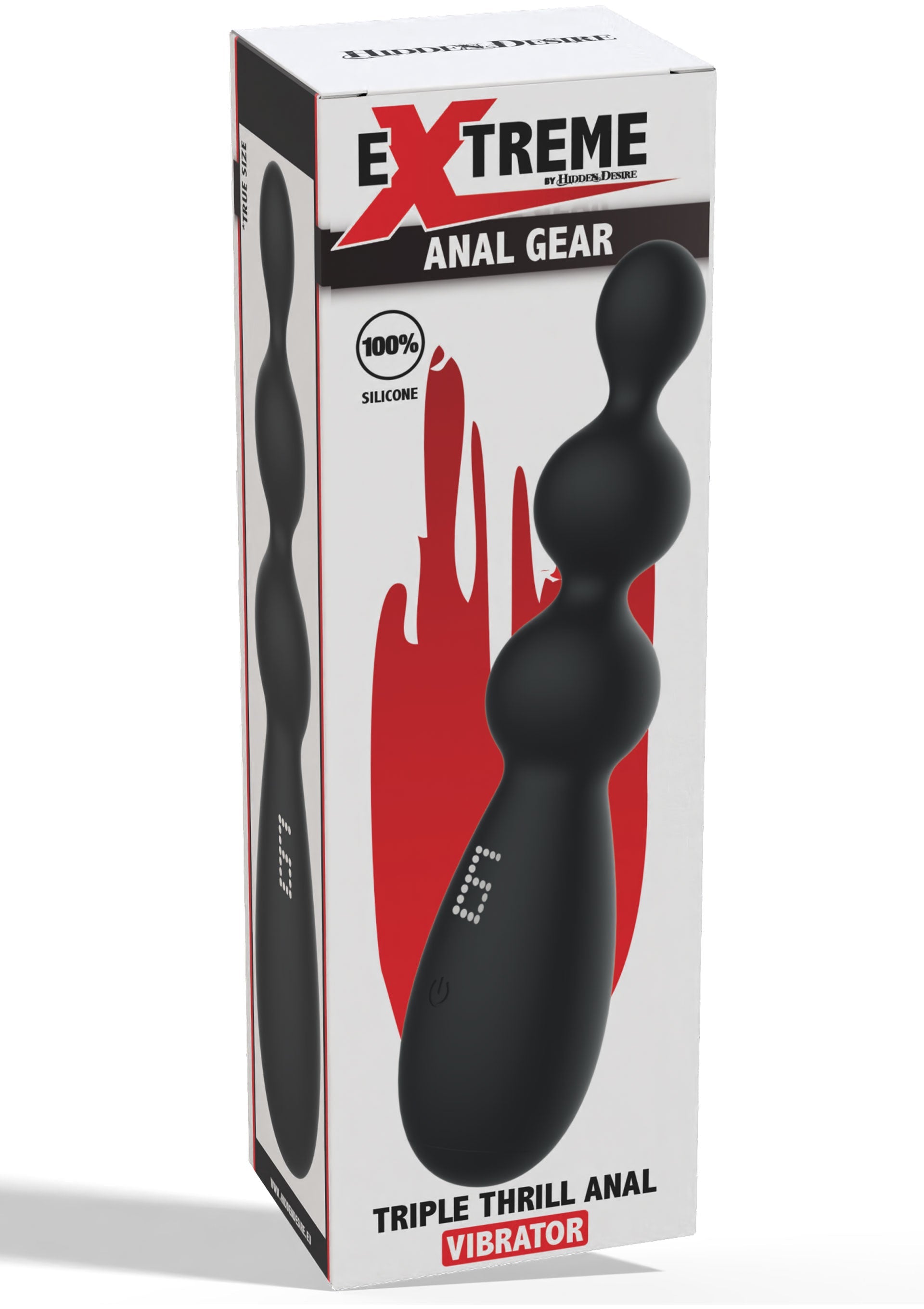 Hidden Desire Triple Thrill Anal Vibrator