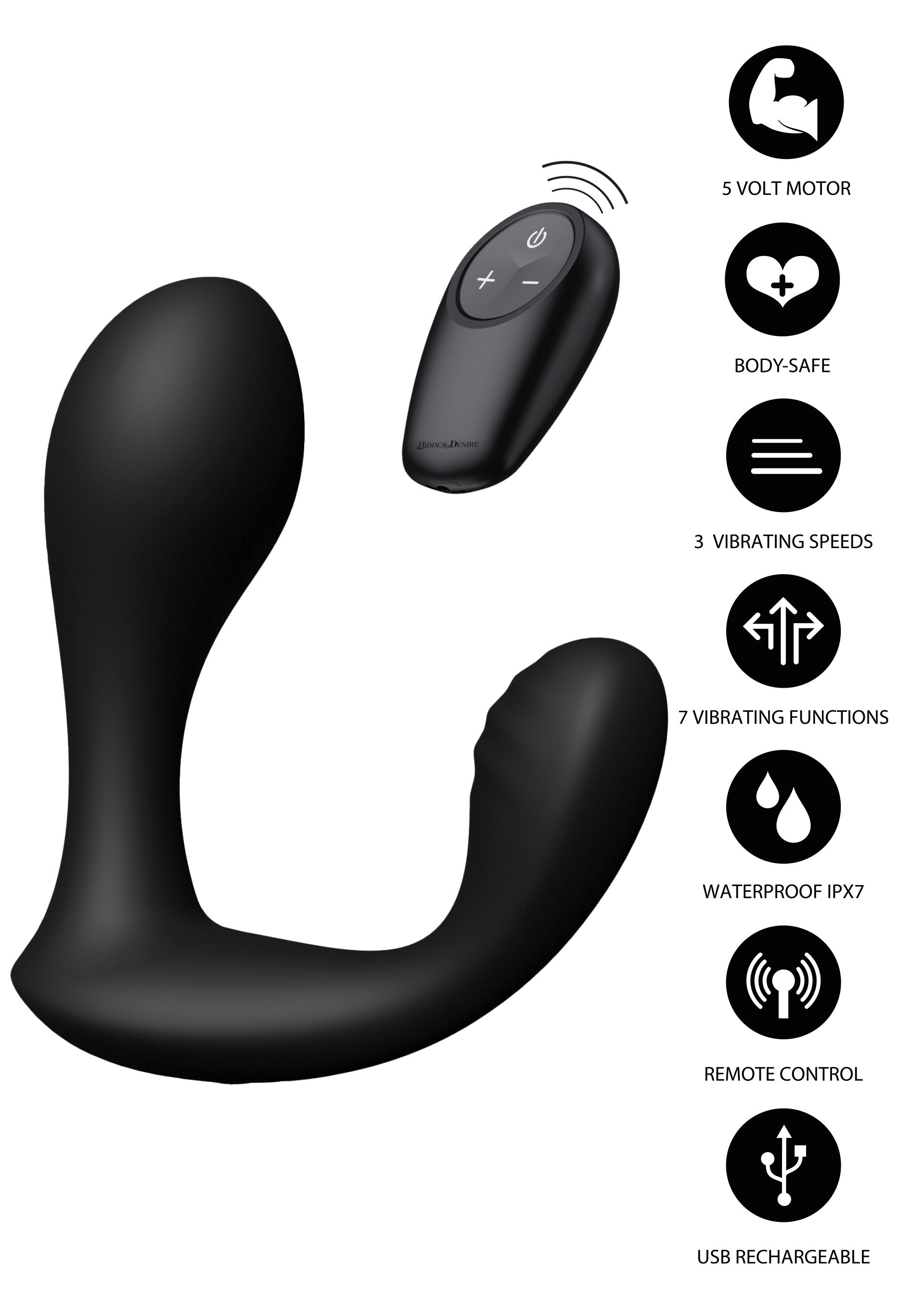 Hidden Desire Bullseye Prostate Plug