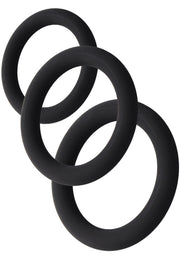 Hidden Desire Stamina Starter C-Rings 3 Pcs Set