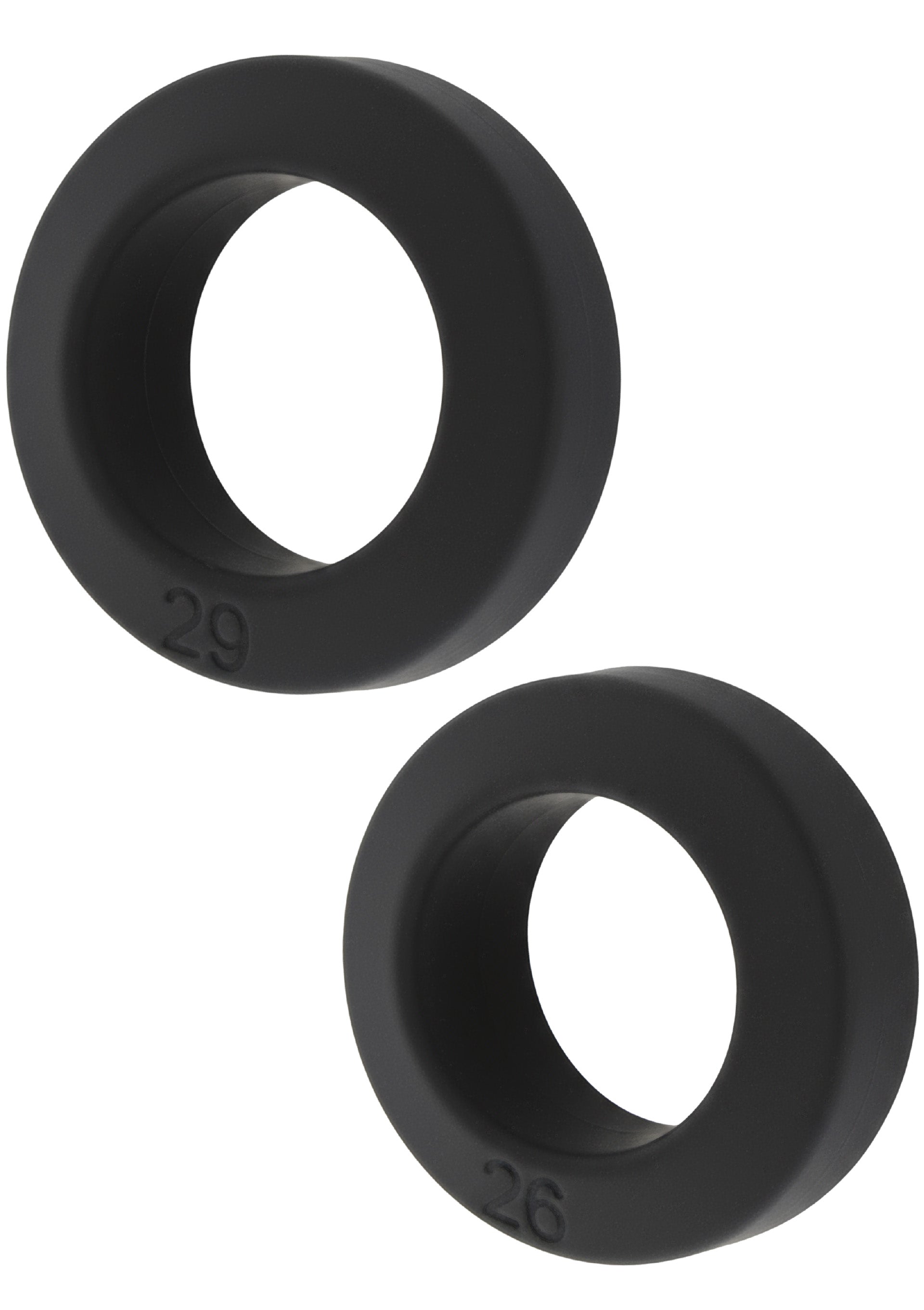 Hidden Desire Double Stackers C-Rings 2 Pcs Set L