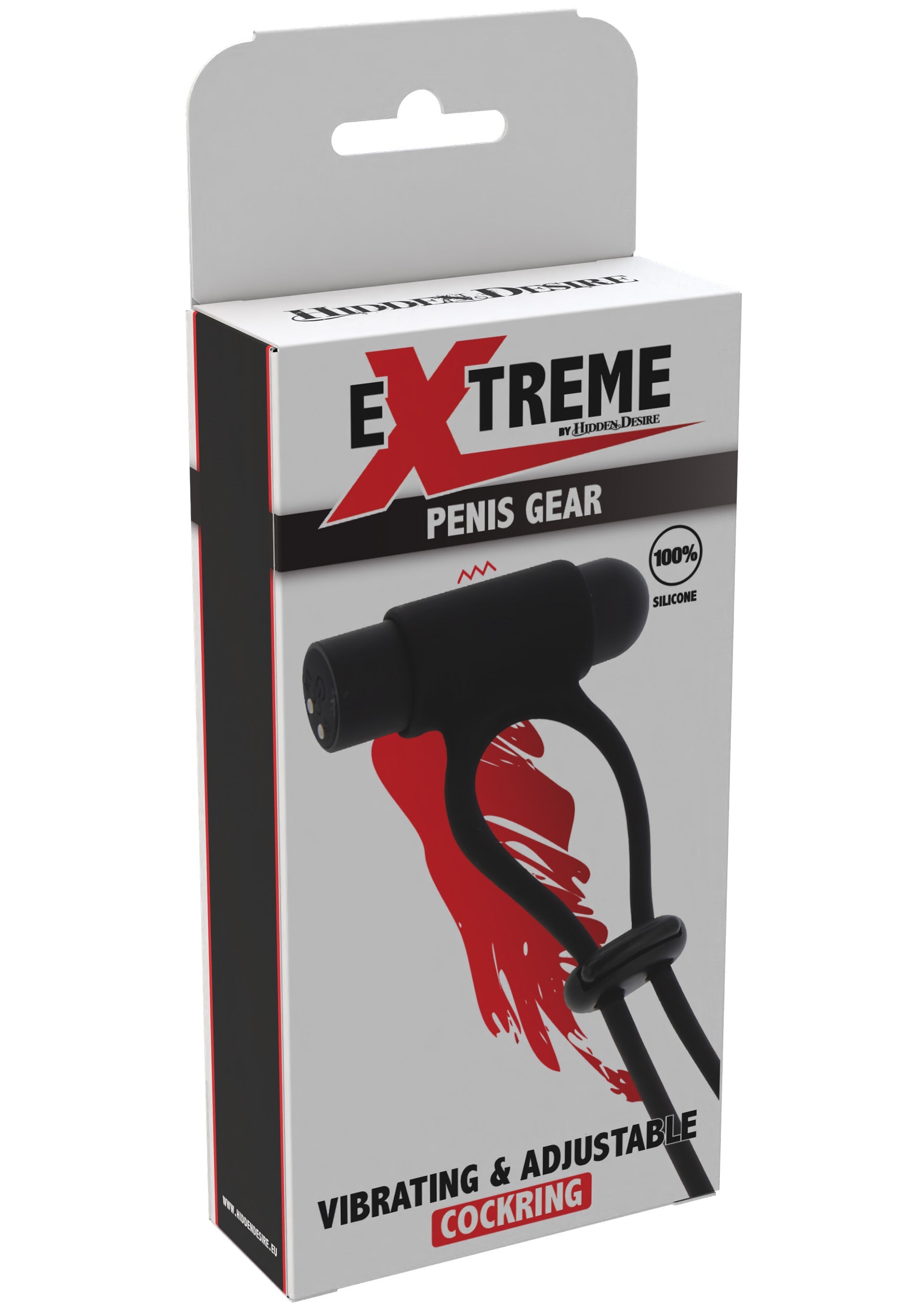 Hidden Desire Vibrating & Adjustable C-Ring