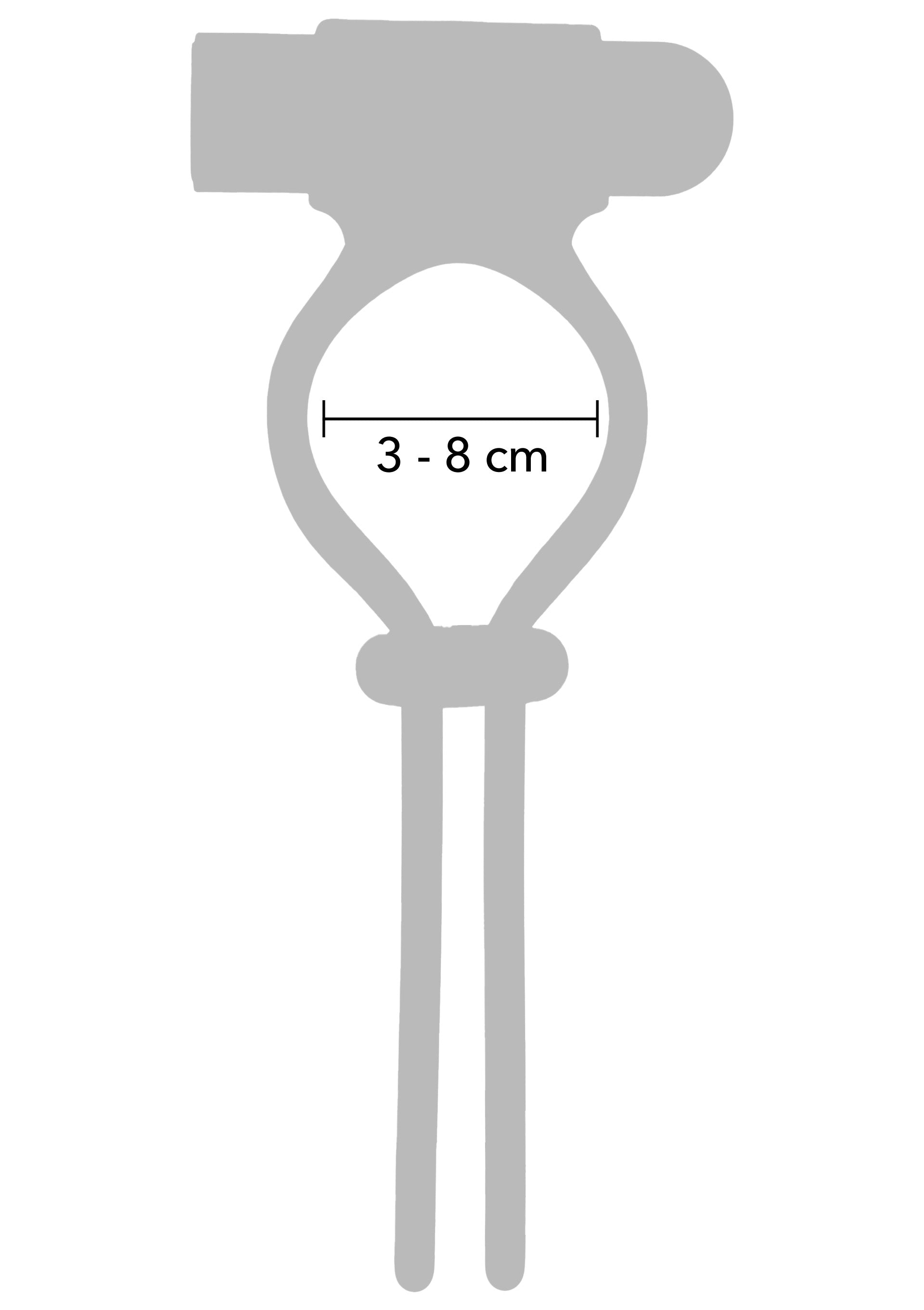 Hidden Desire Vibrating & Adjustable C-Ring