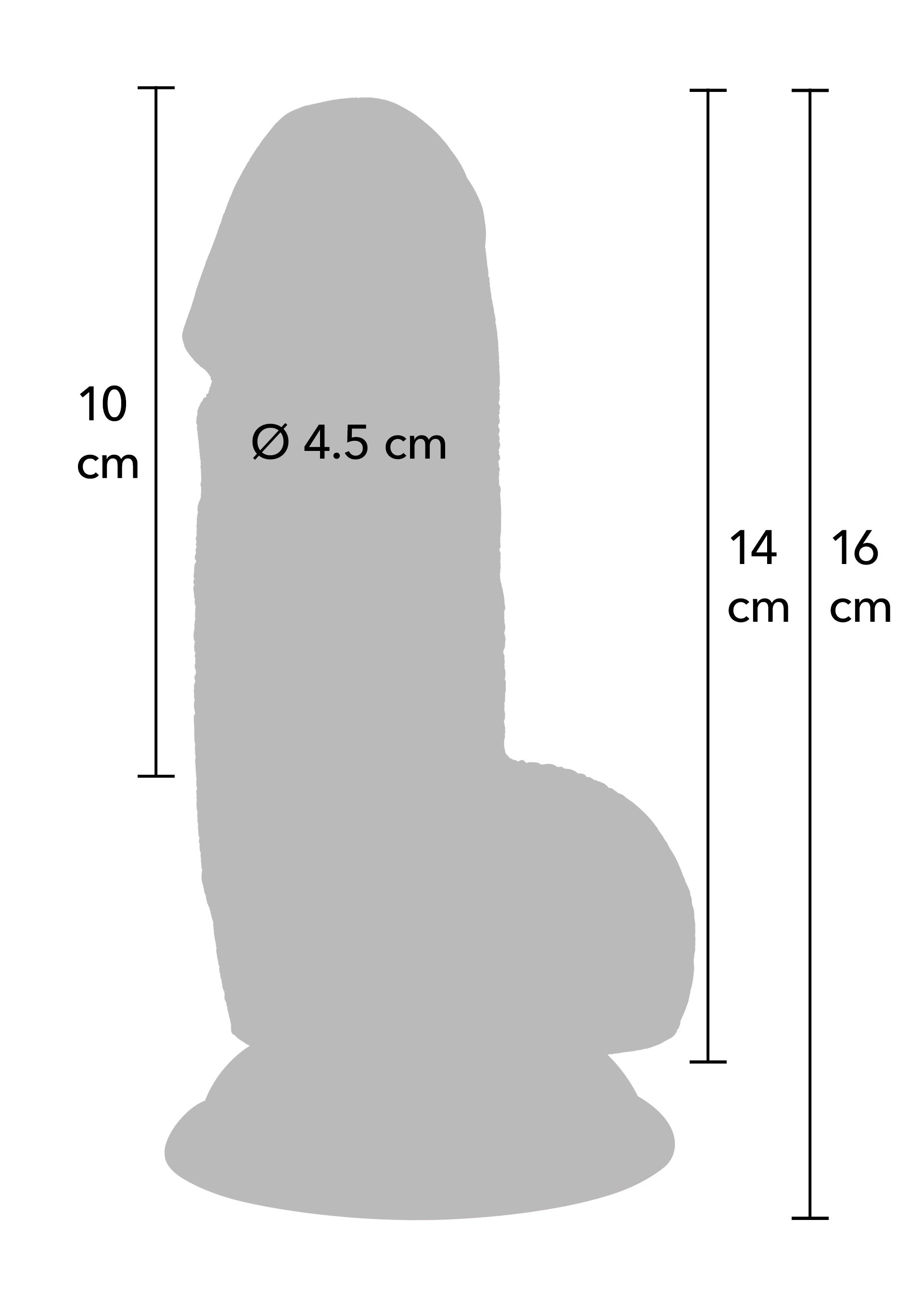 Hidden Desire Realistic Dildo PVC 14 cm