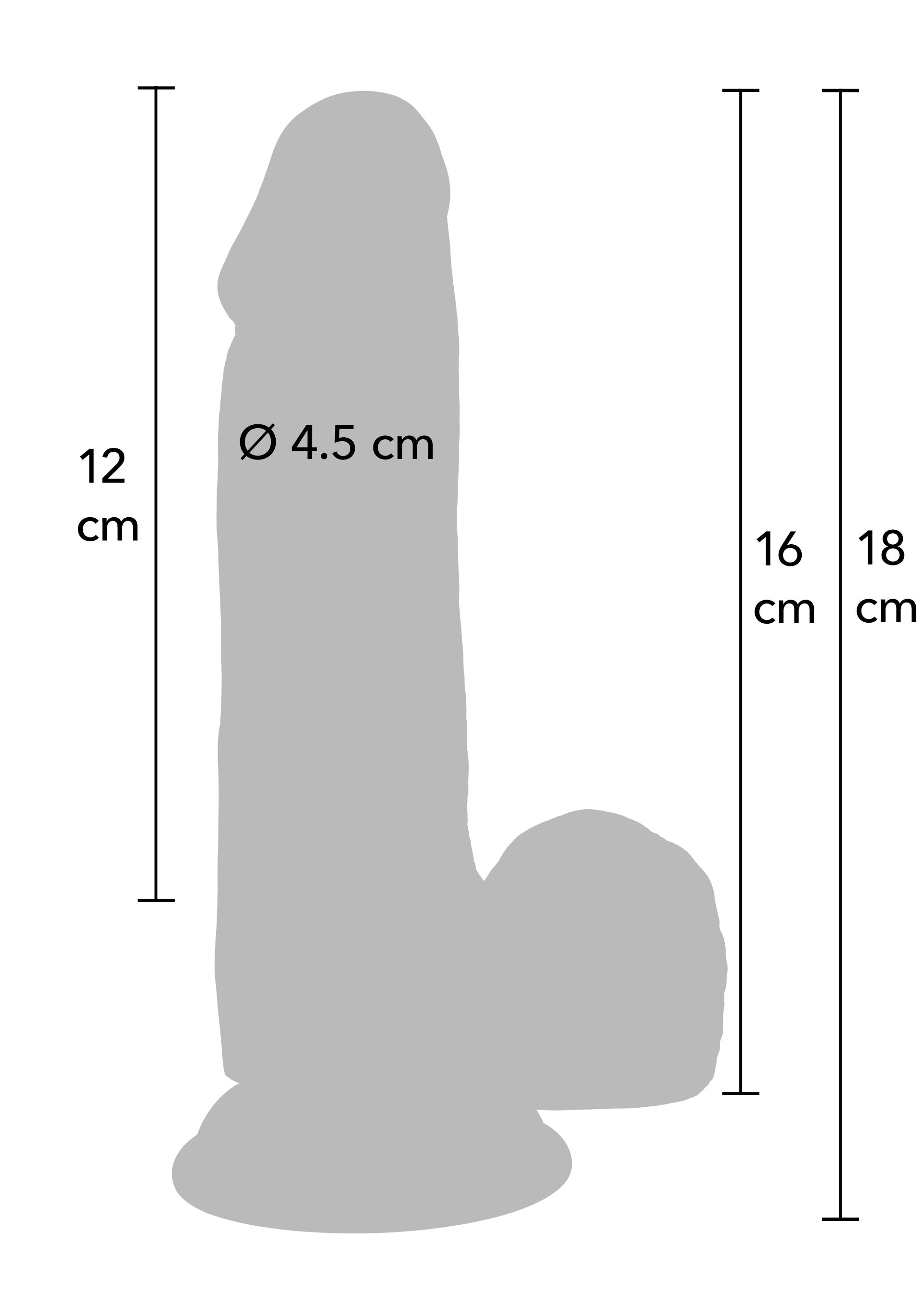 Hidden Desire Realistic Dildo PVC 16 cm