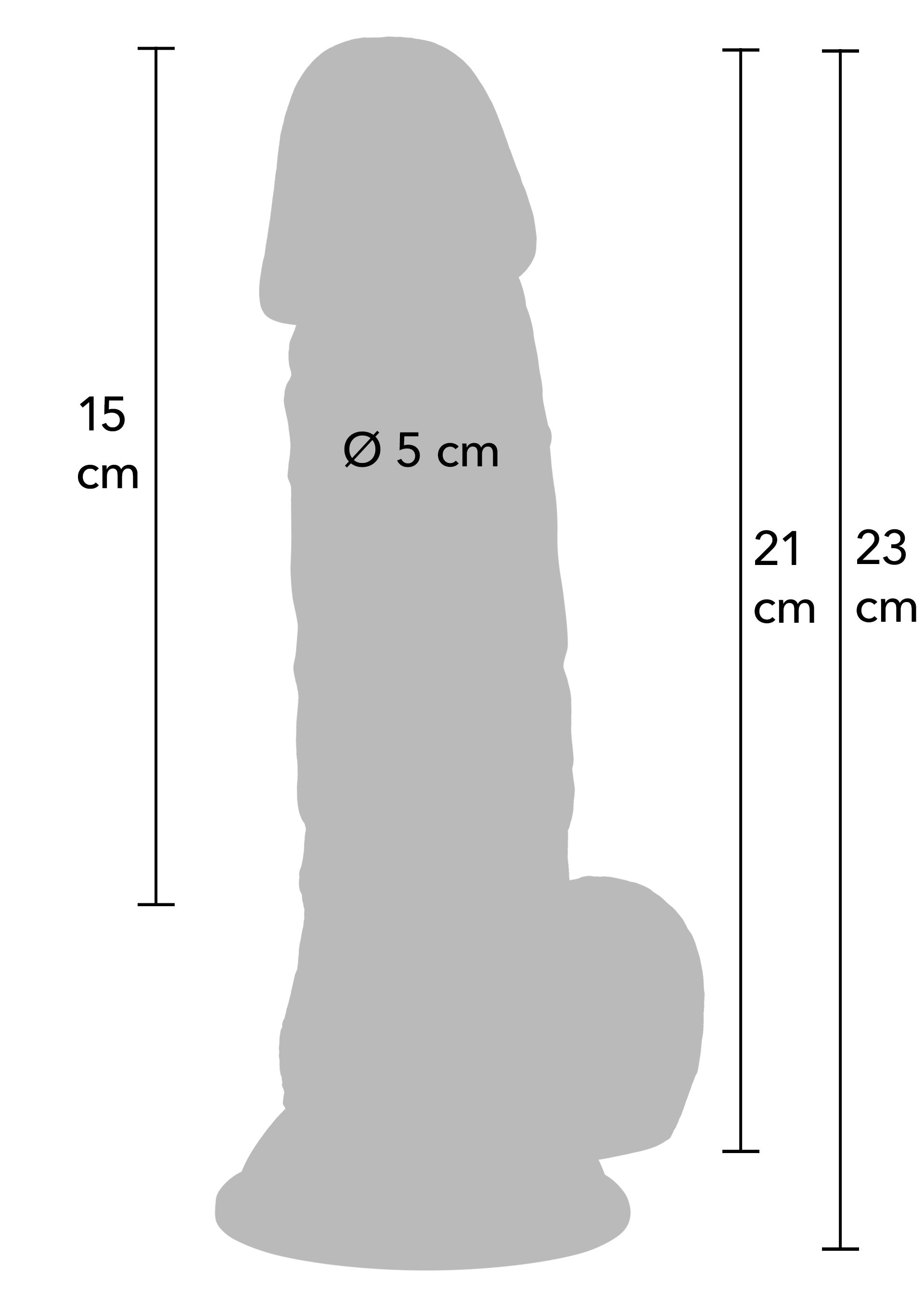 Hidden Desire Realistic Dildo PVC 21 cm