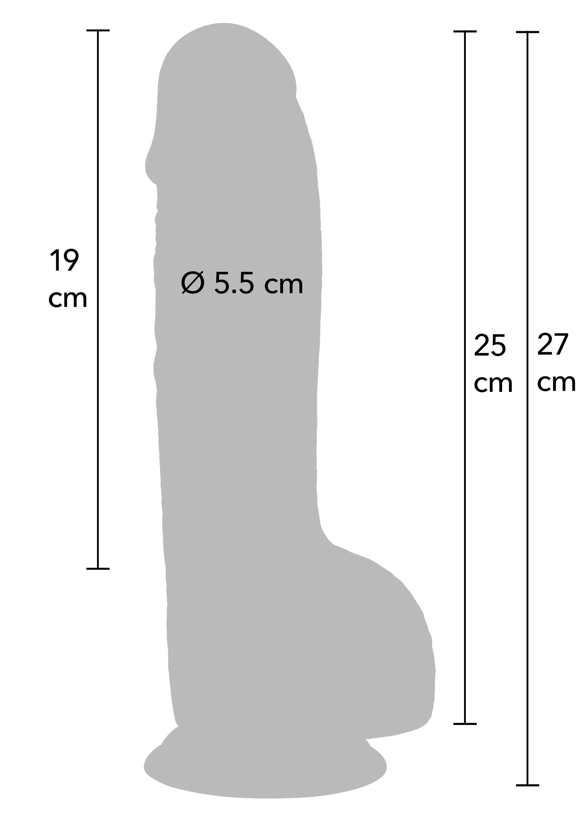 Hidden Desire Realistic Dildo PVC 25 cm