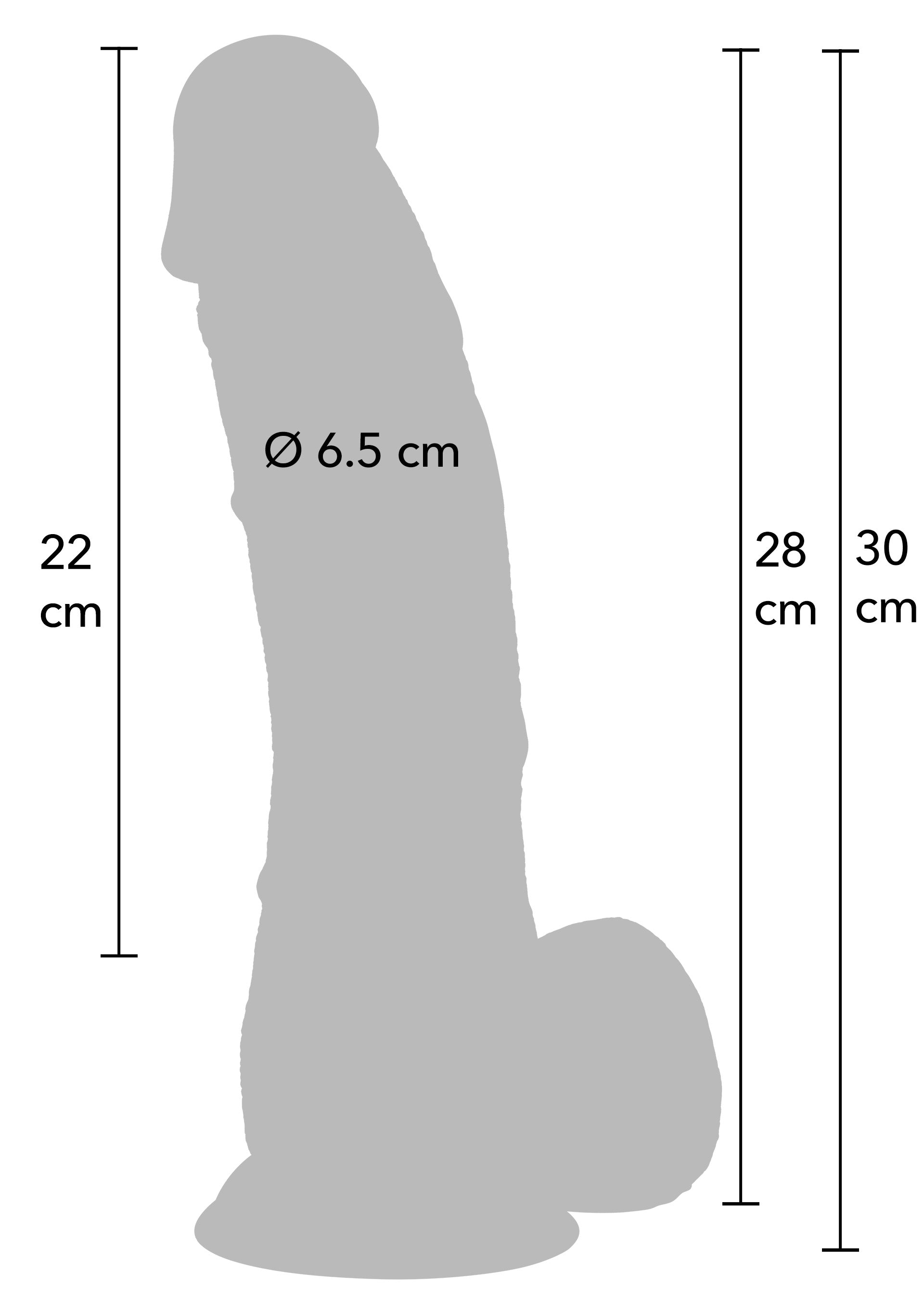 Hidden Desire Realistic Dildo PVC 28 cm