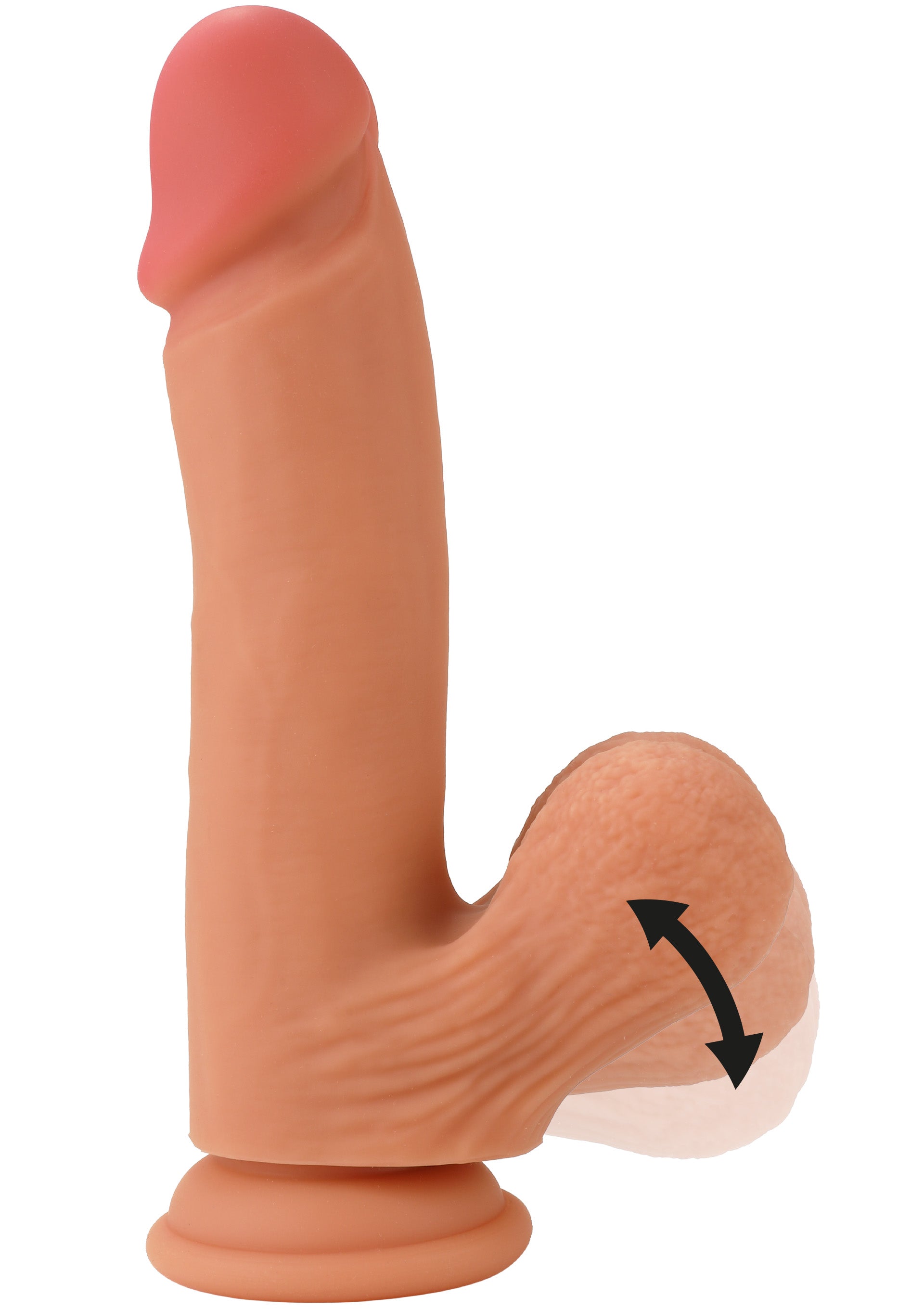 Hidden Desire Realistic Dildo Liquid Silicone 19 cm