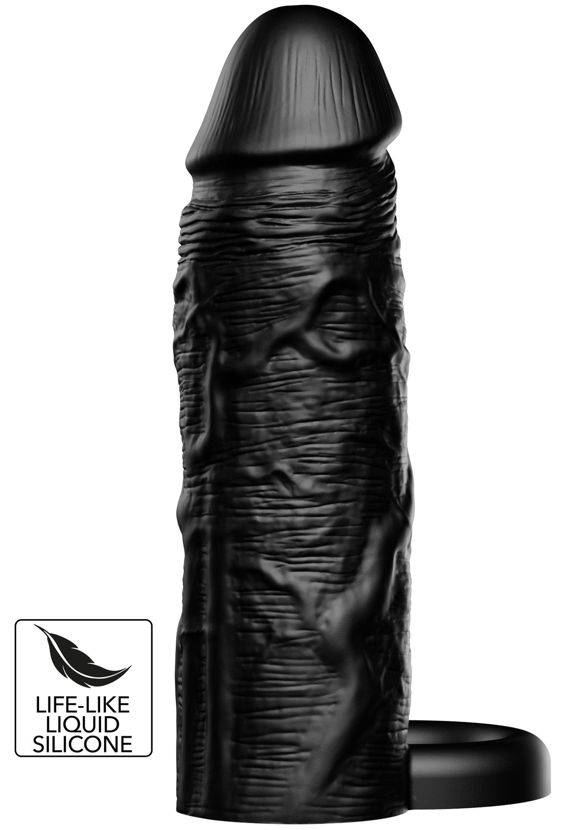 Hidden Desire Penis Sleeve Liquid Silicone Ring 15 cm