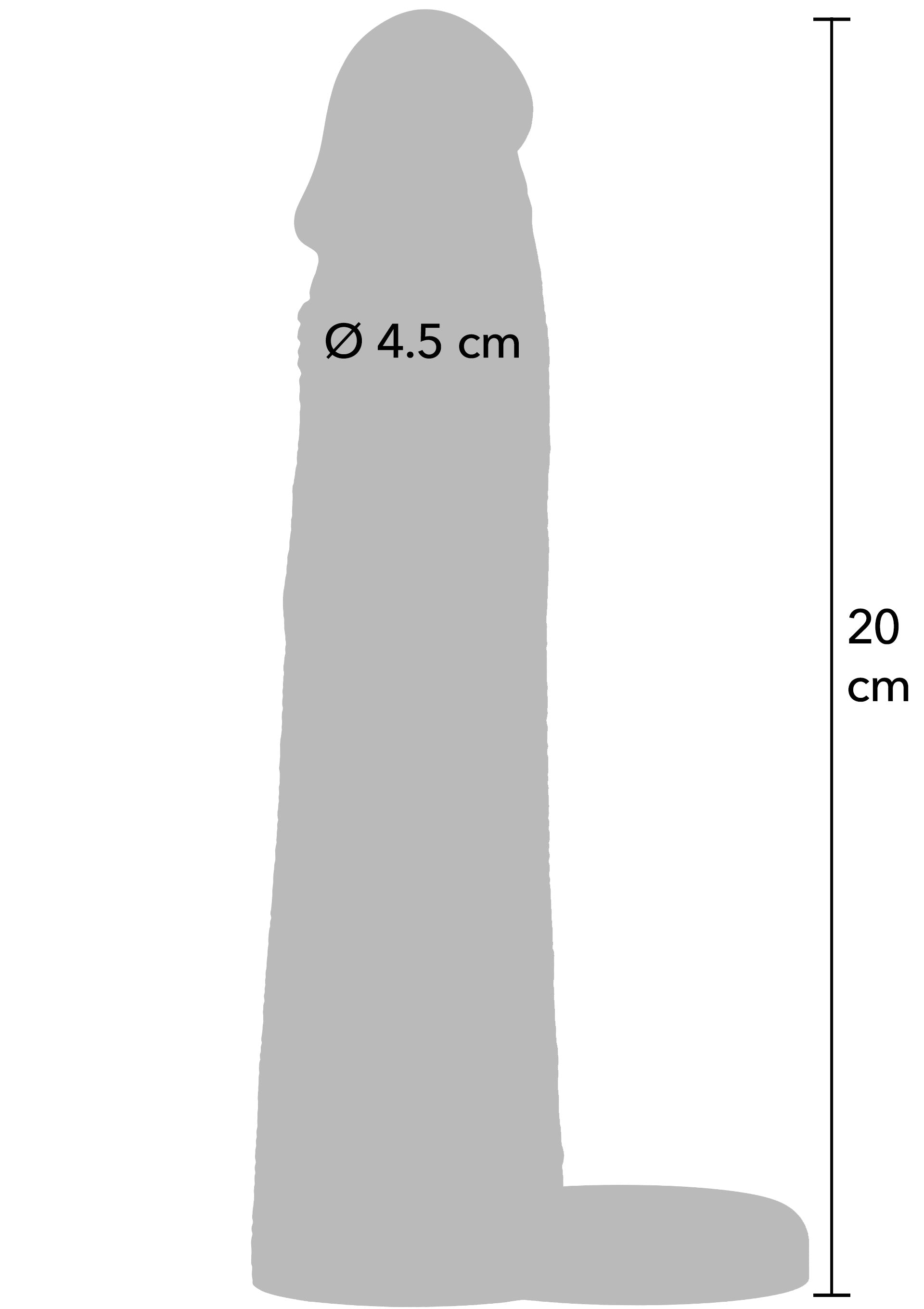 Hidden Desire Penis Sleeve Liquid Silicone Ring 20 cm