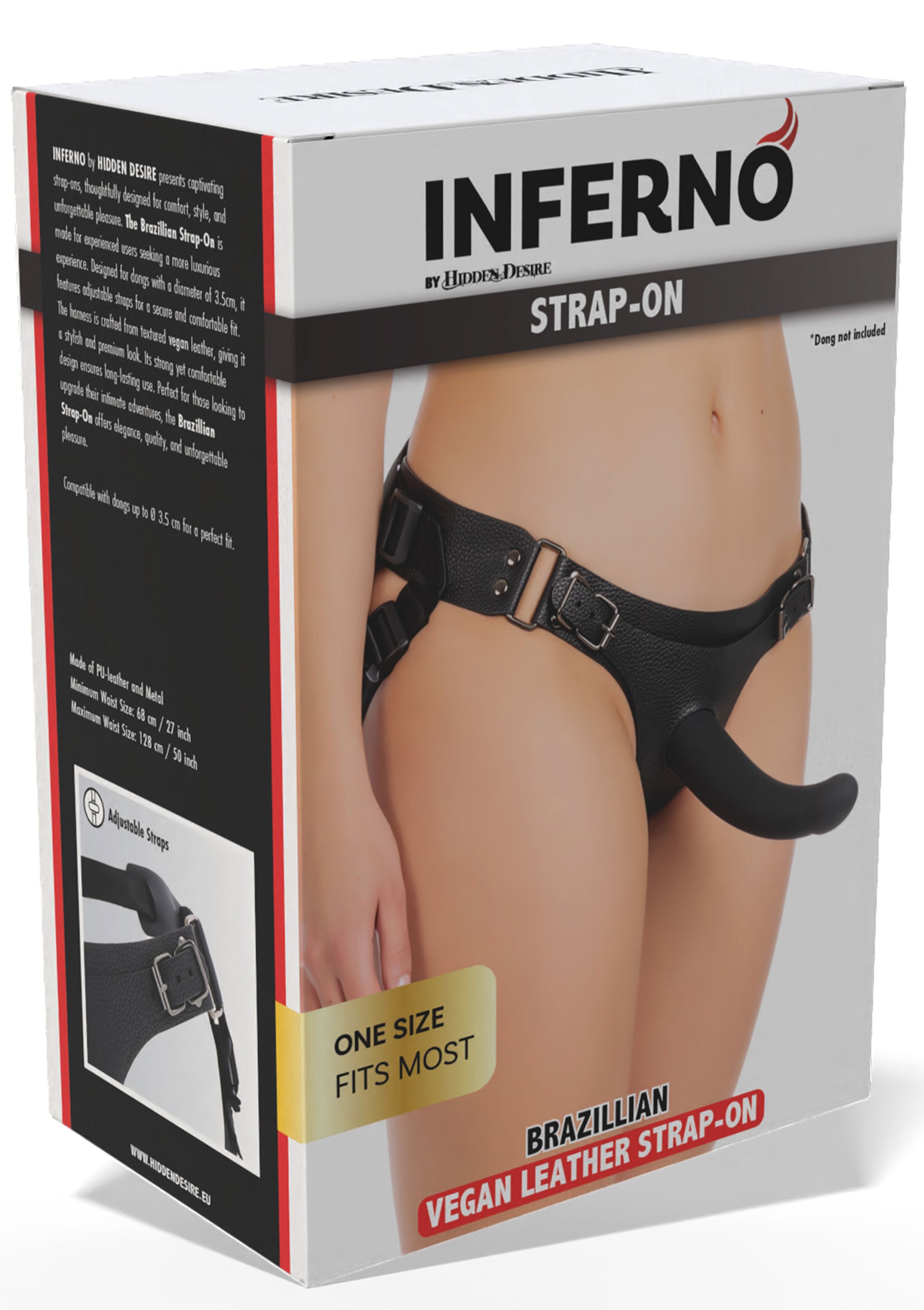 Hidden Desire Brazillian Deluxe Strap-On