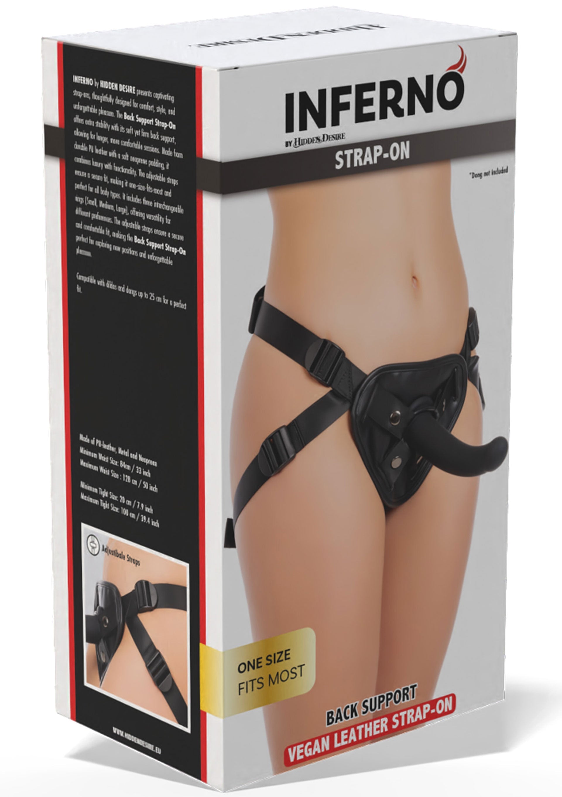 Hidden Desire Back Support Strap-On