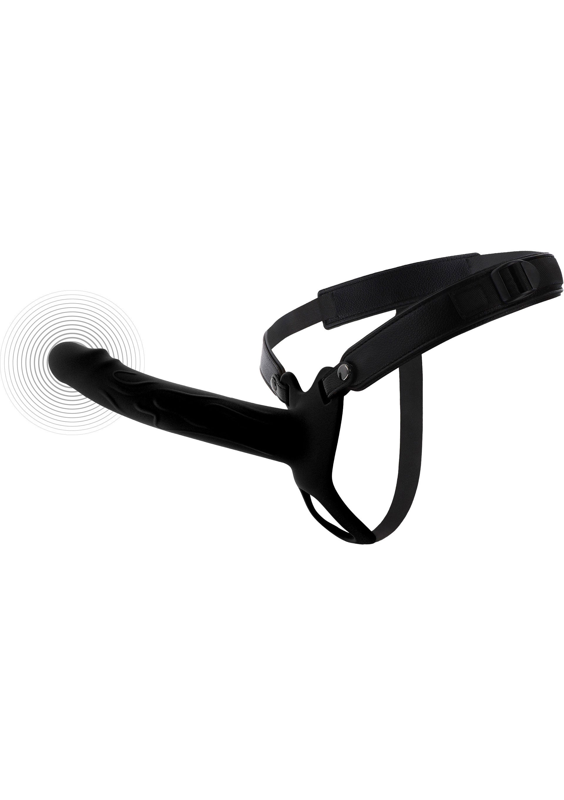 Hidden Desire Hollow Penis Strapon Vibrating Silicone 20 cm