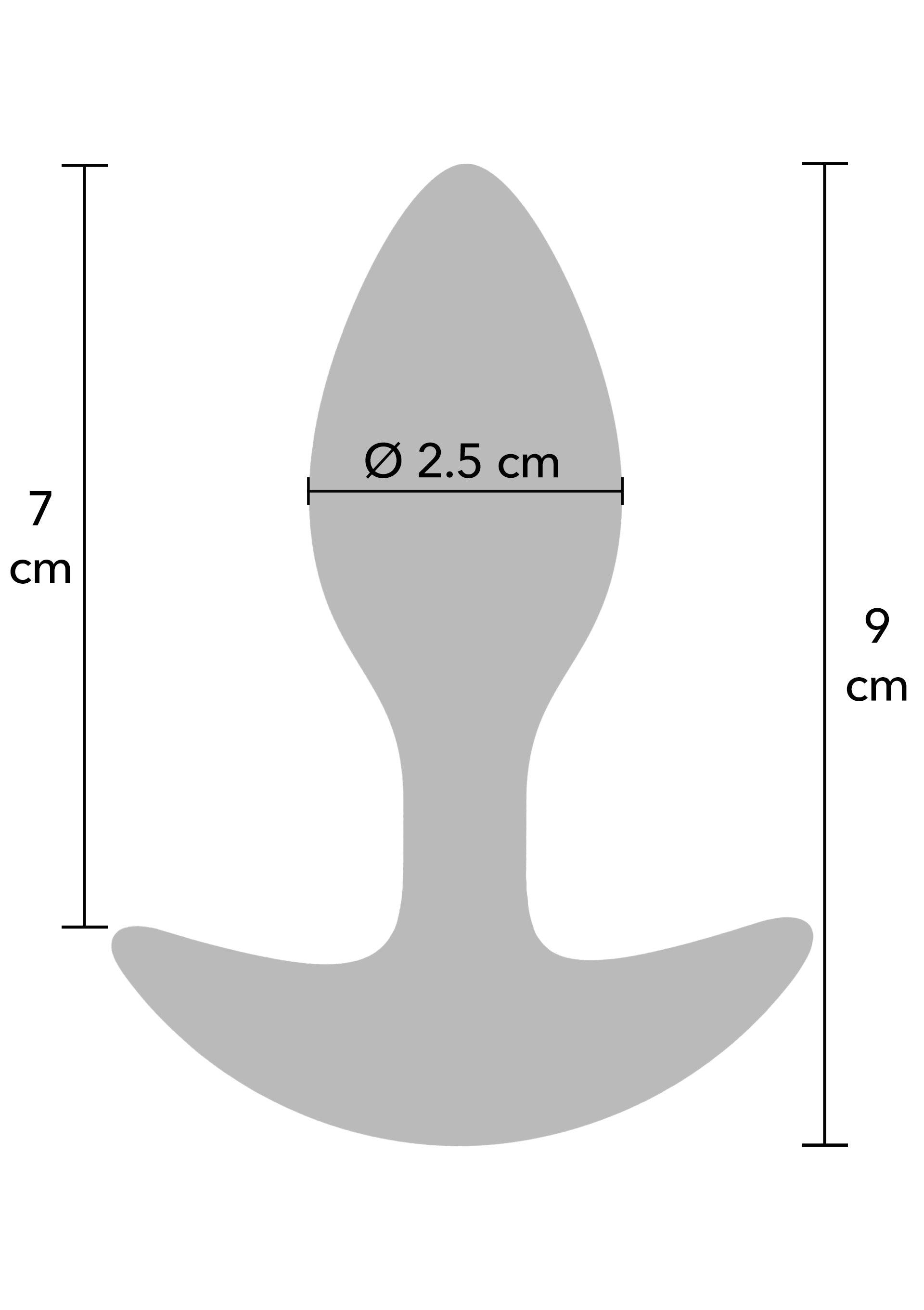 Hidden Desire Weighted Anal Plug 90g