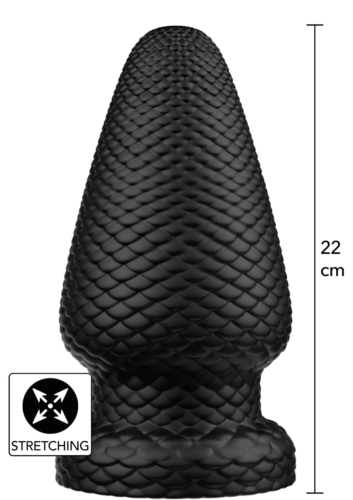 Hidden Desire Giant Dragon Butt Plug PVC XXL