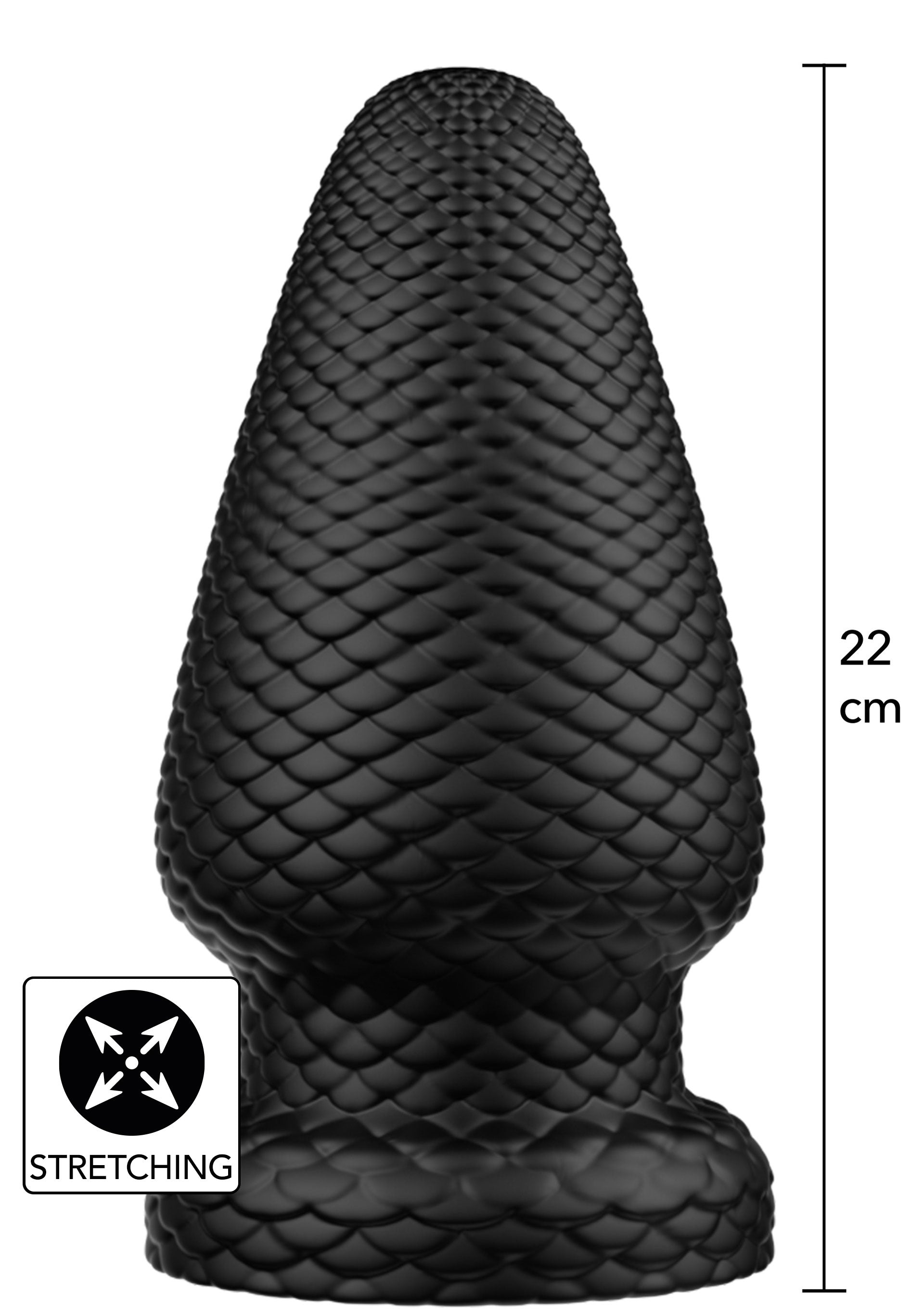 Hidden Desire Giant Dragon Butt Plug PVC XXL