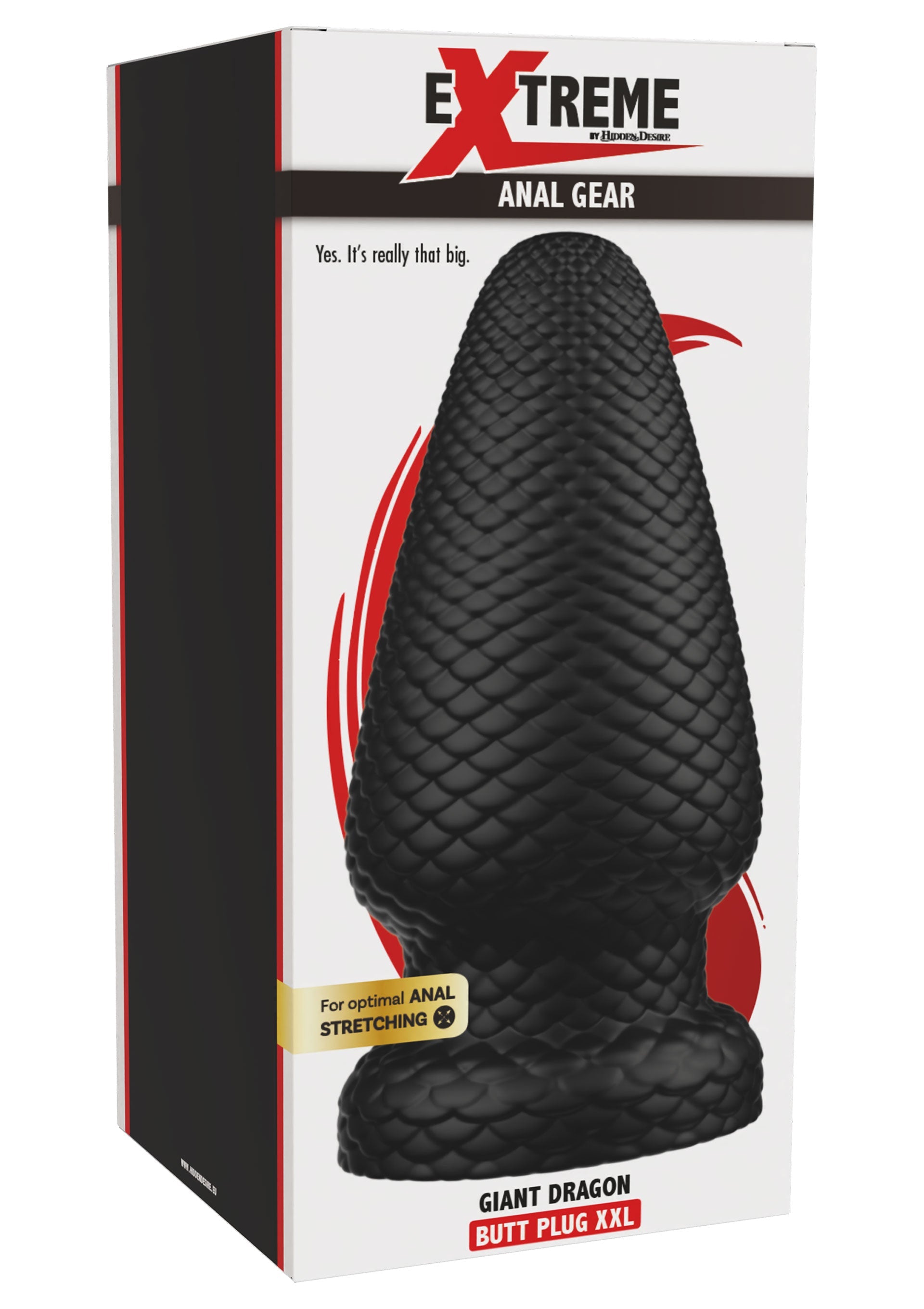 Hidden Desire Giant Dragon Butt Plug PVC XXL