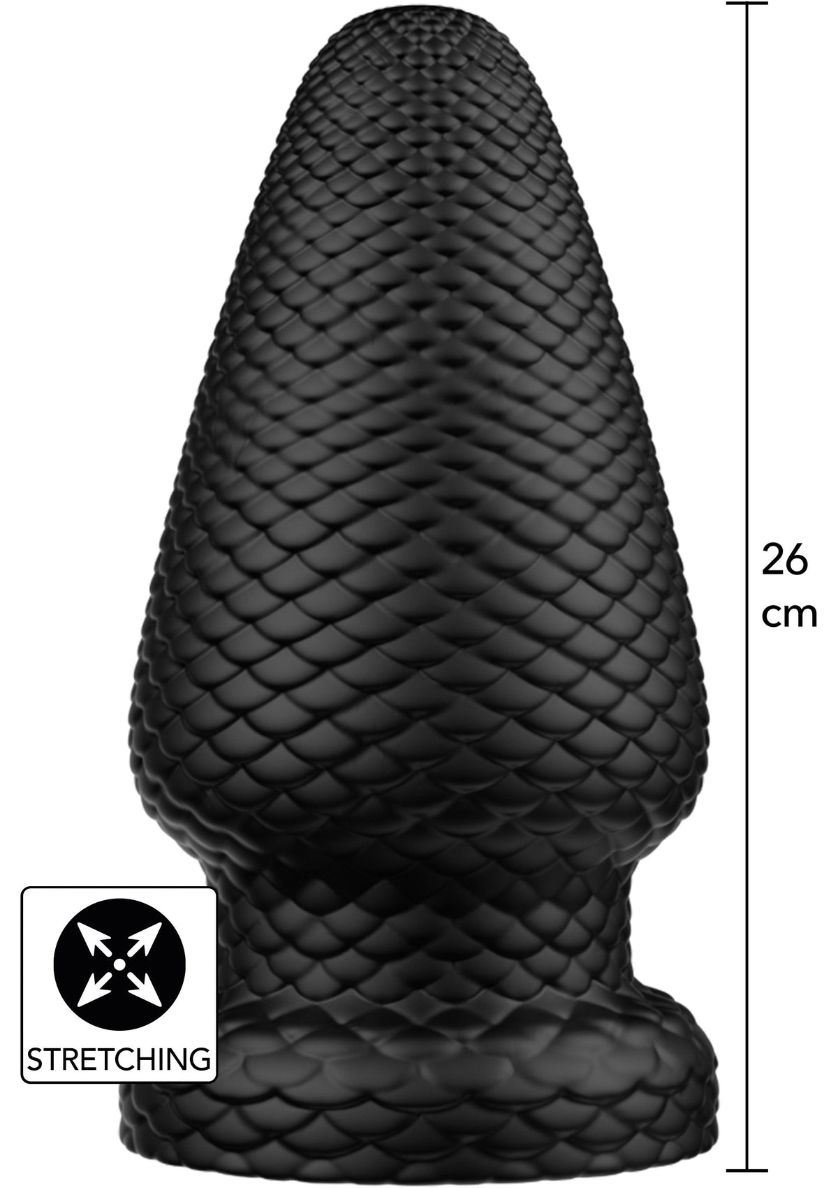 Hidden Desire Giant Dragon Butt Plug PVC XXXL
