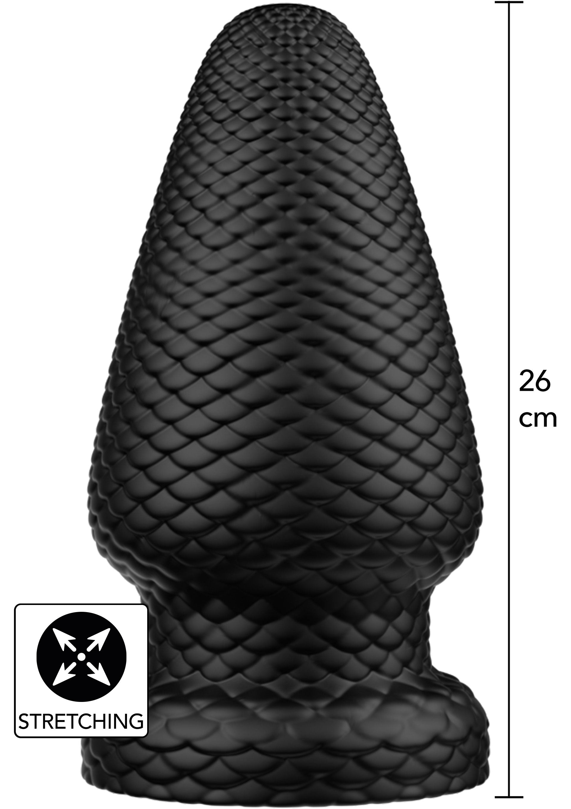 Hidden Desire Giant Dragon Butt Plug PVC XXXL