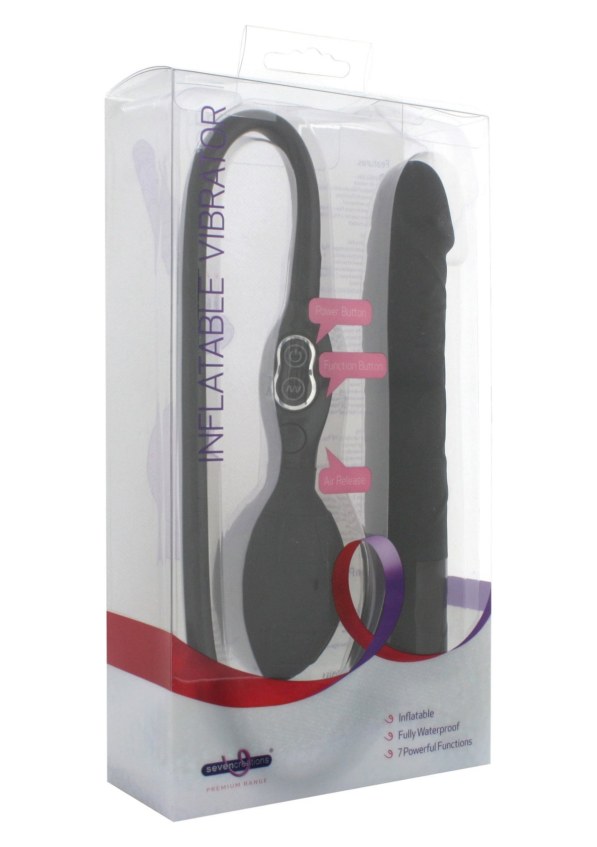 Seven Creations Inflatable Anal Vibrator