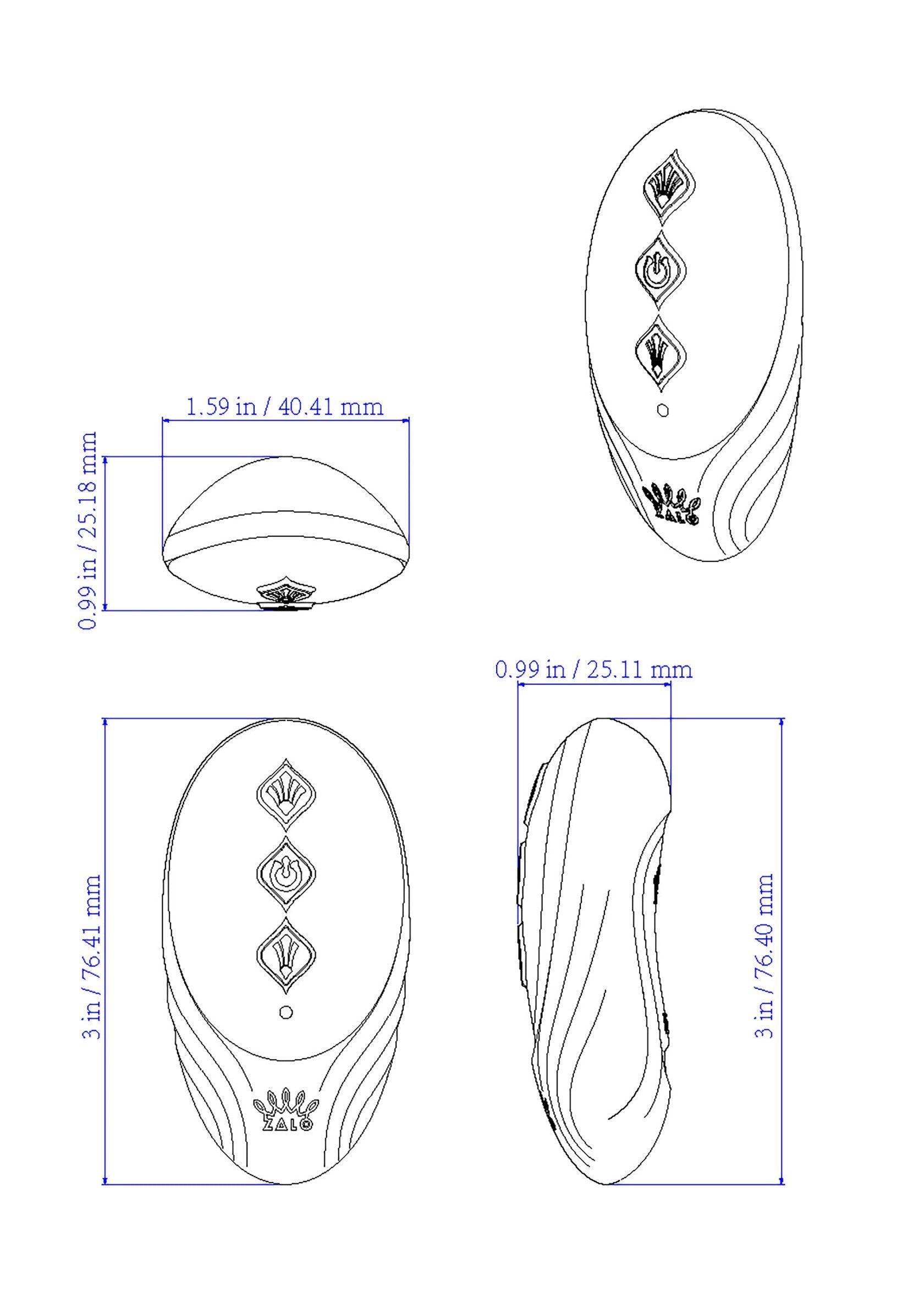 Zalo Bayek Wearable Vibrator