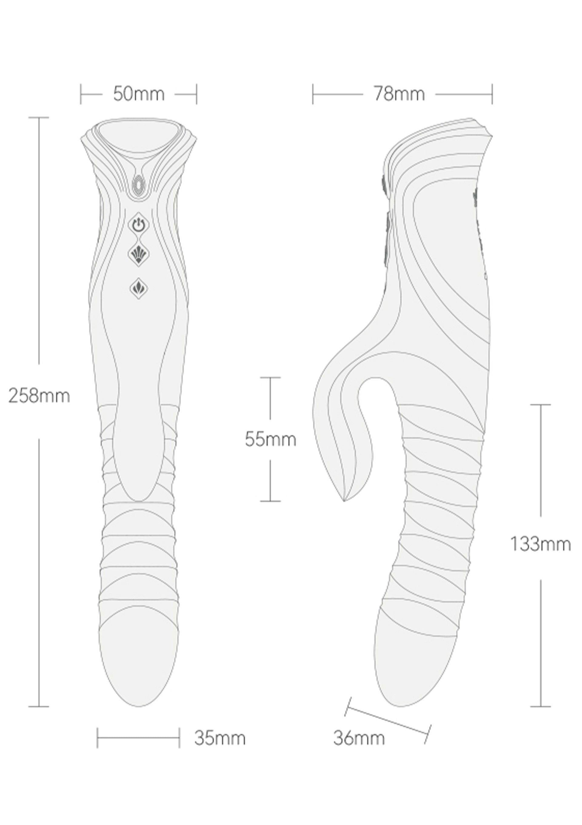 Zalo Mose 2 Rabbit Thruster+Heating