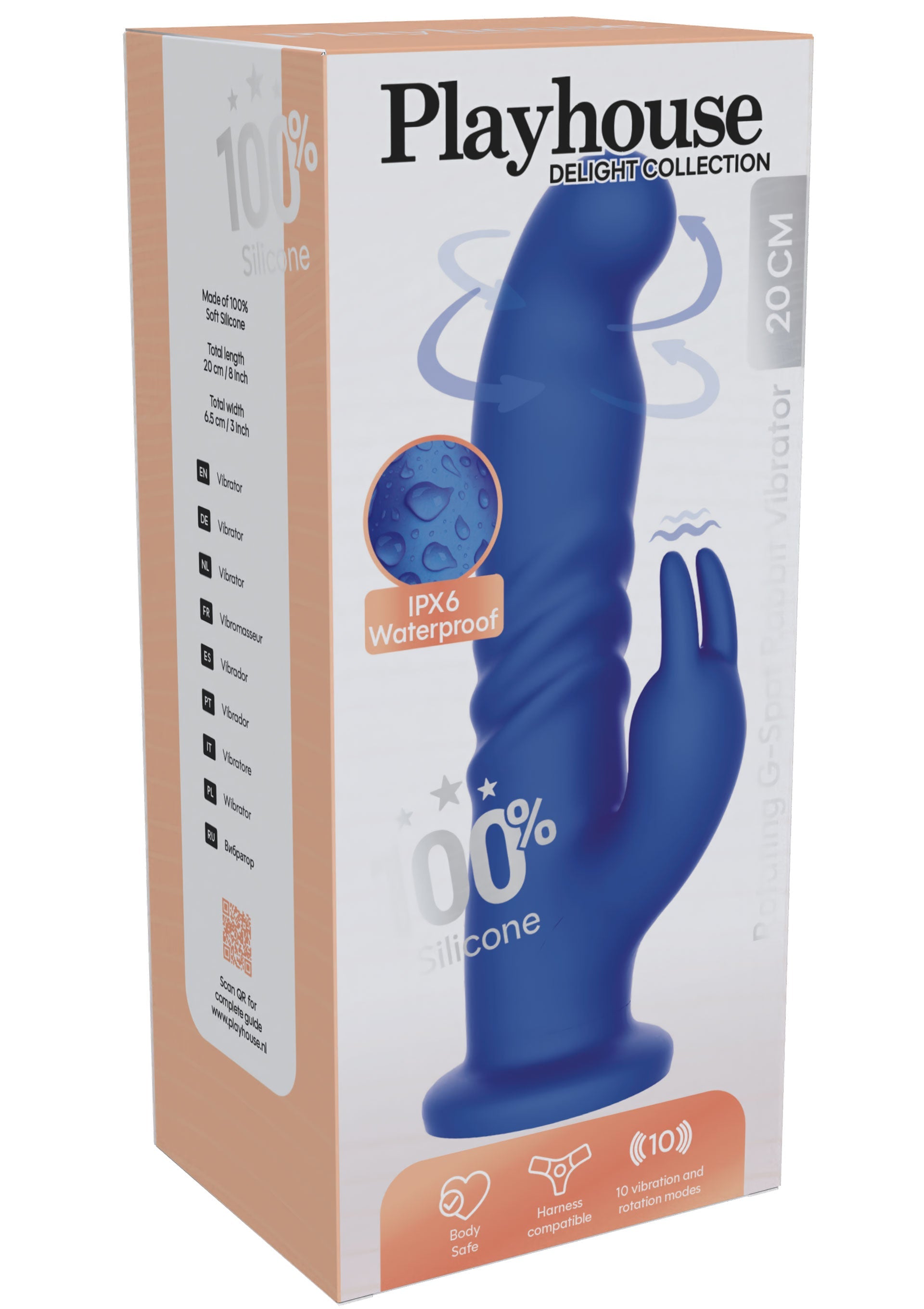 Playhouse Rotating G-Spot Rabbit Vibrator