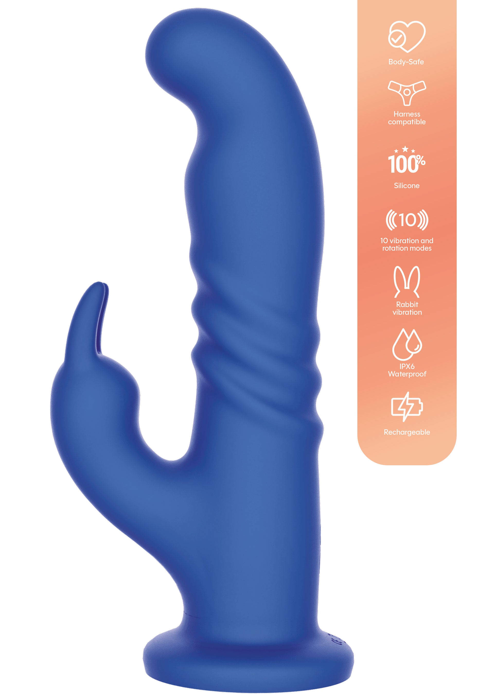 Playhouse Rotating G-Spot Rabbit Vibrator