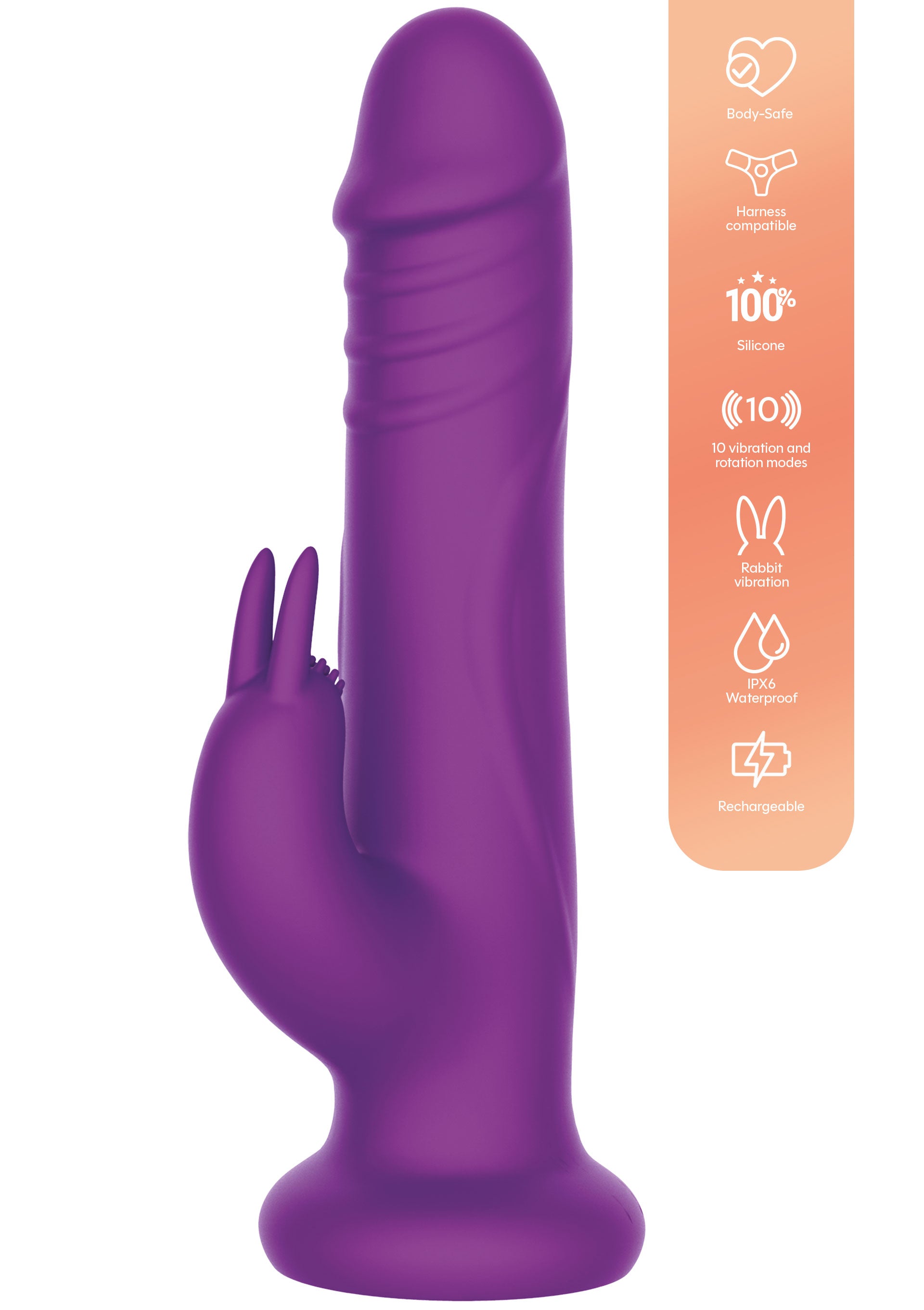 Playhouse Rotating Beads Rabbit Vibrator