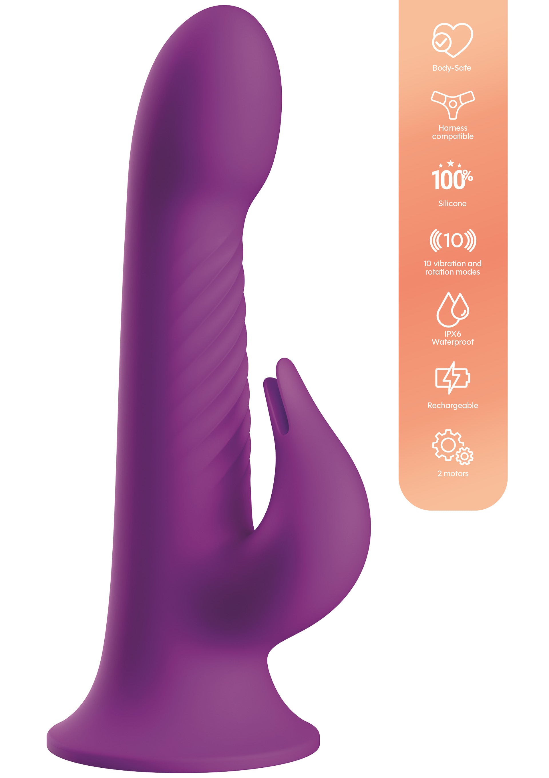 Playhouse Rotating Flutter Rabbit Vibrator