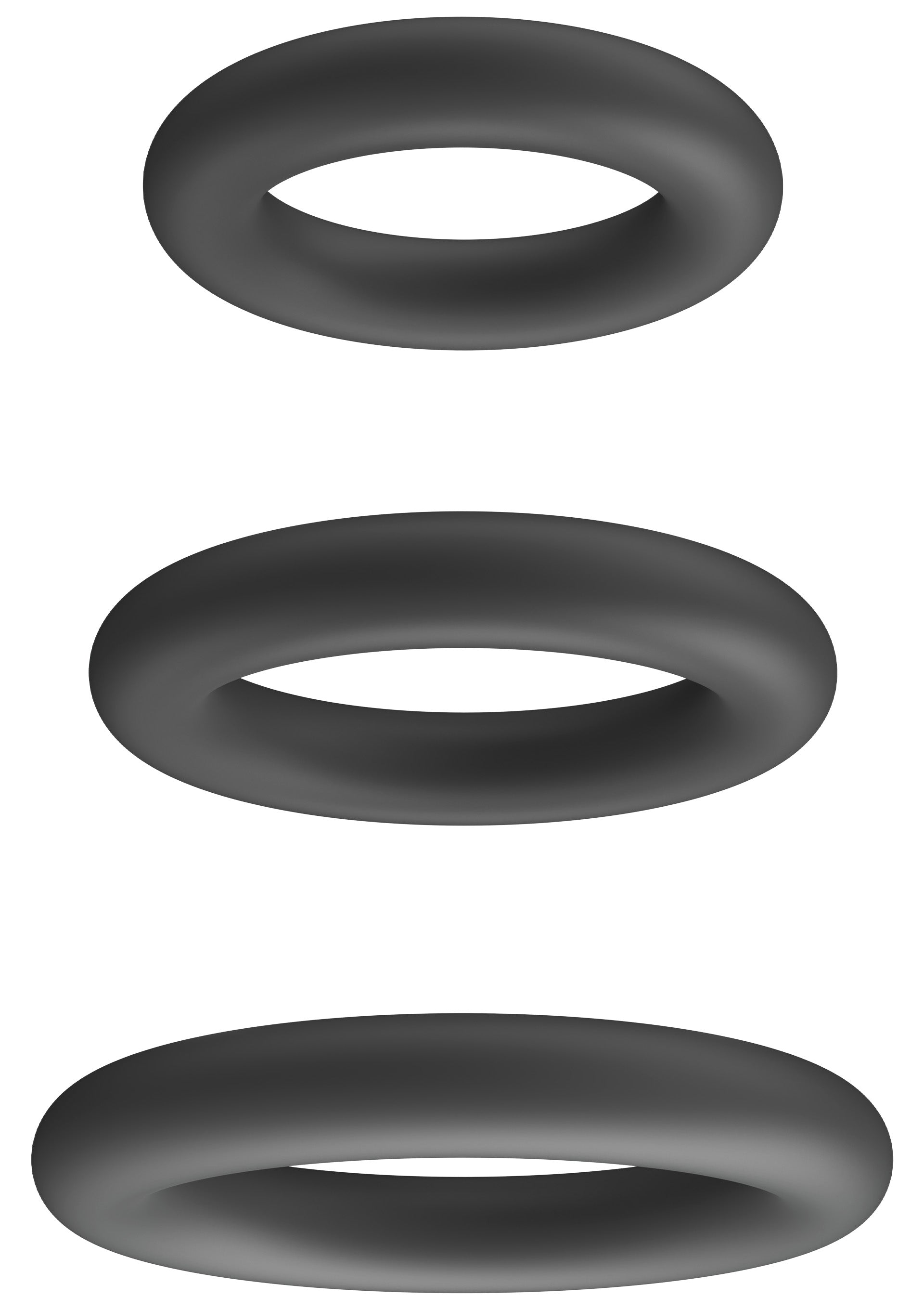 Playhouse Cock Ring Set 3pcs
