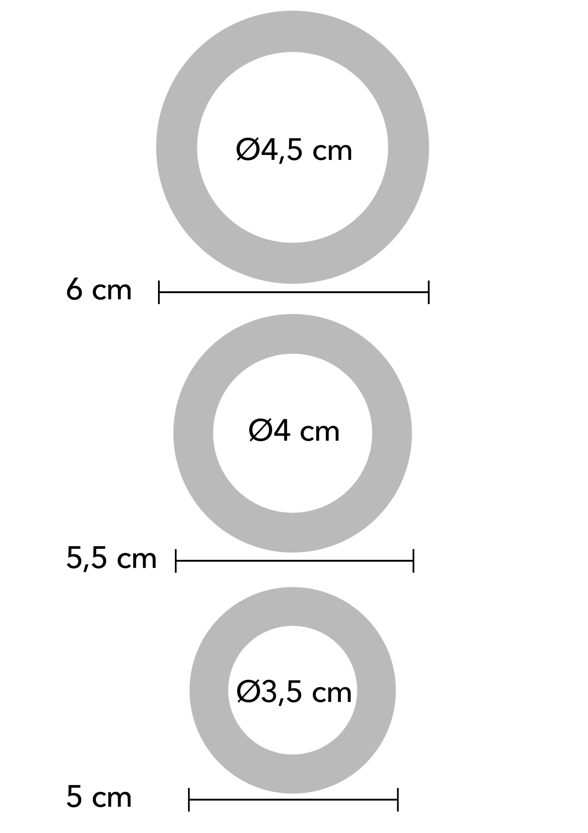 Playhouse Cock Ring Set 3pcs
