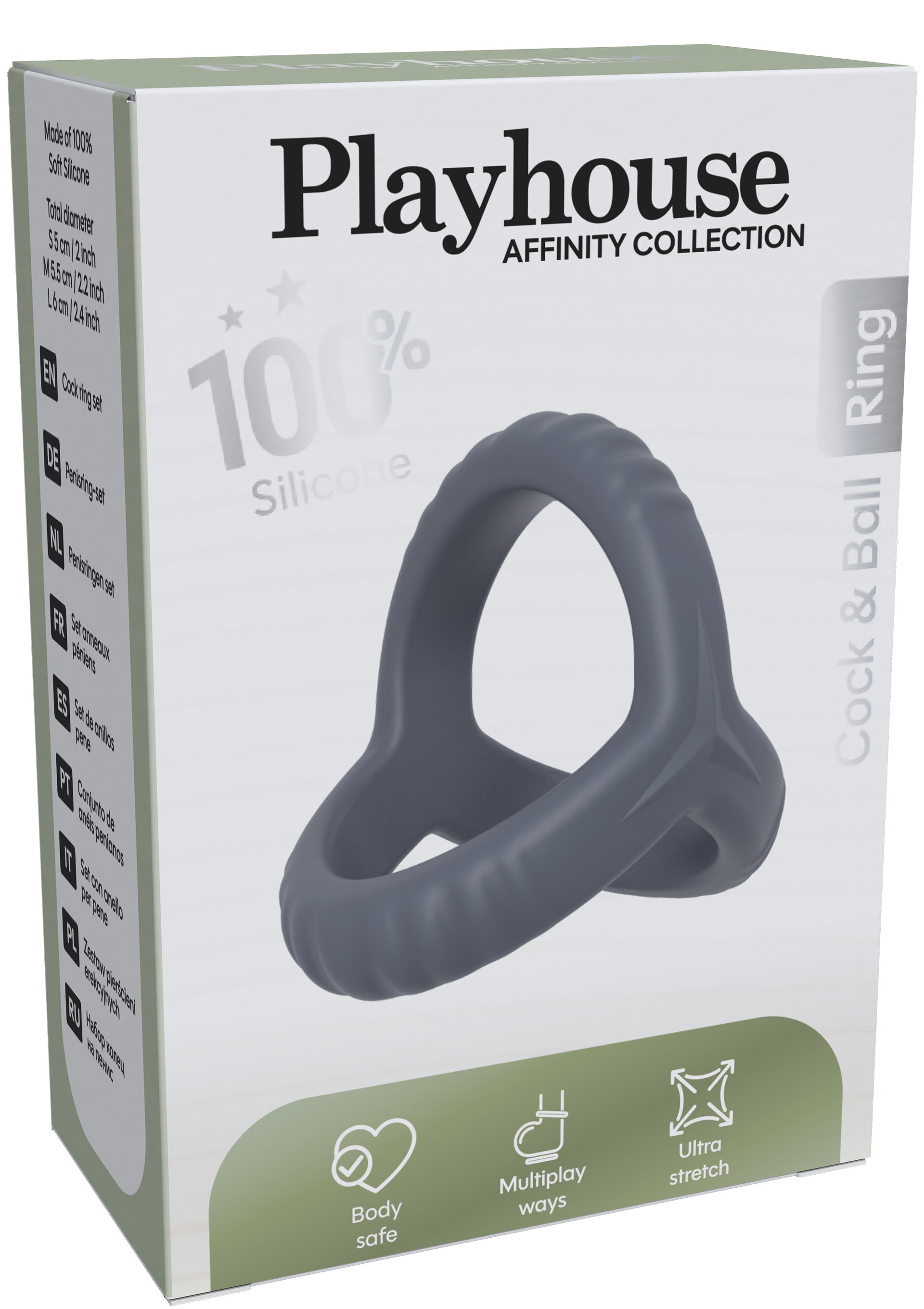 Playhouse Savage Ring & Ball Ring