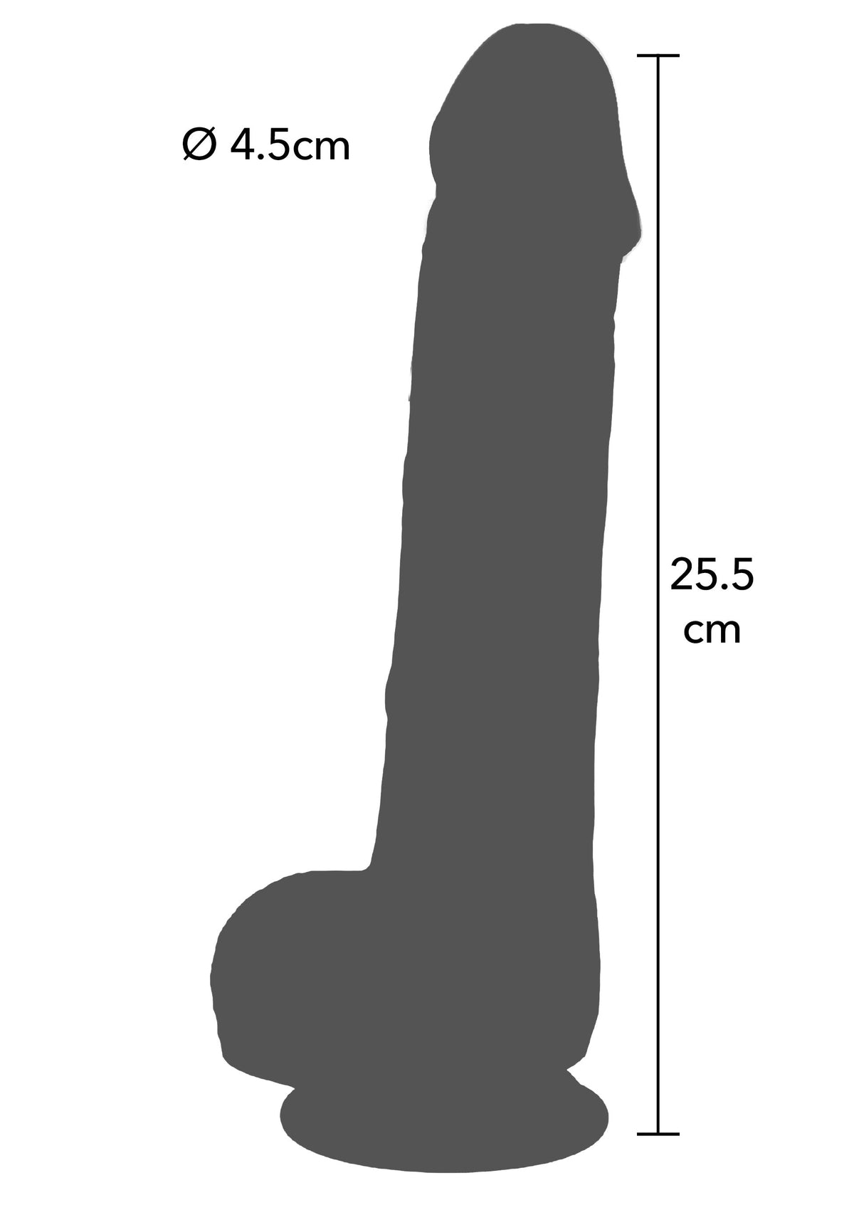 Playhouse Sliding Skin Vibrating Dildo Silicone XL