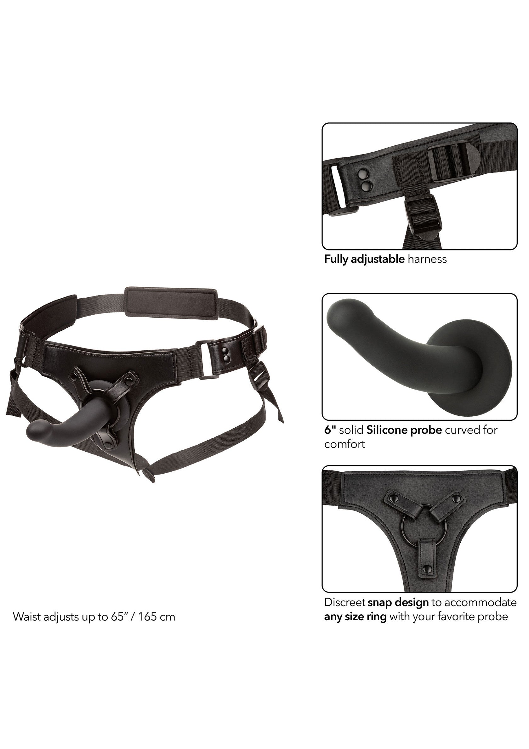 CalExotics Jock Strap Silicone Probe
