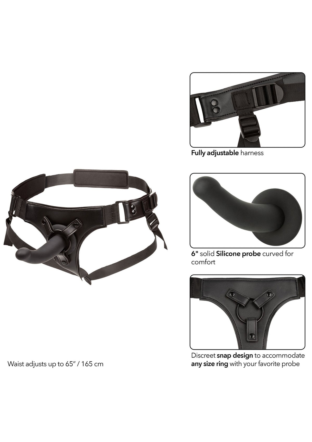CalExotics Jock Strap Silicone Probe