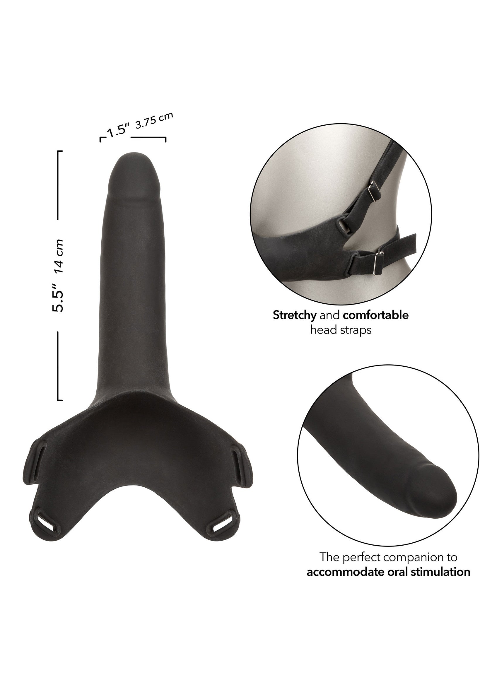 CalExotics Silicone Dong – Black