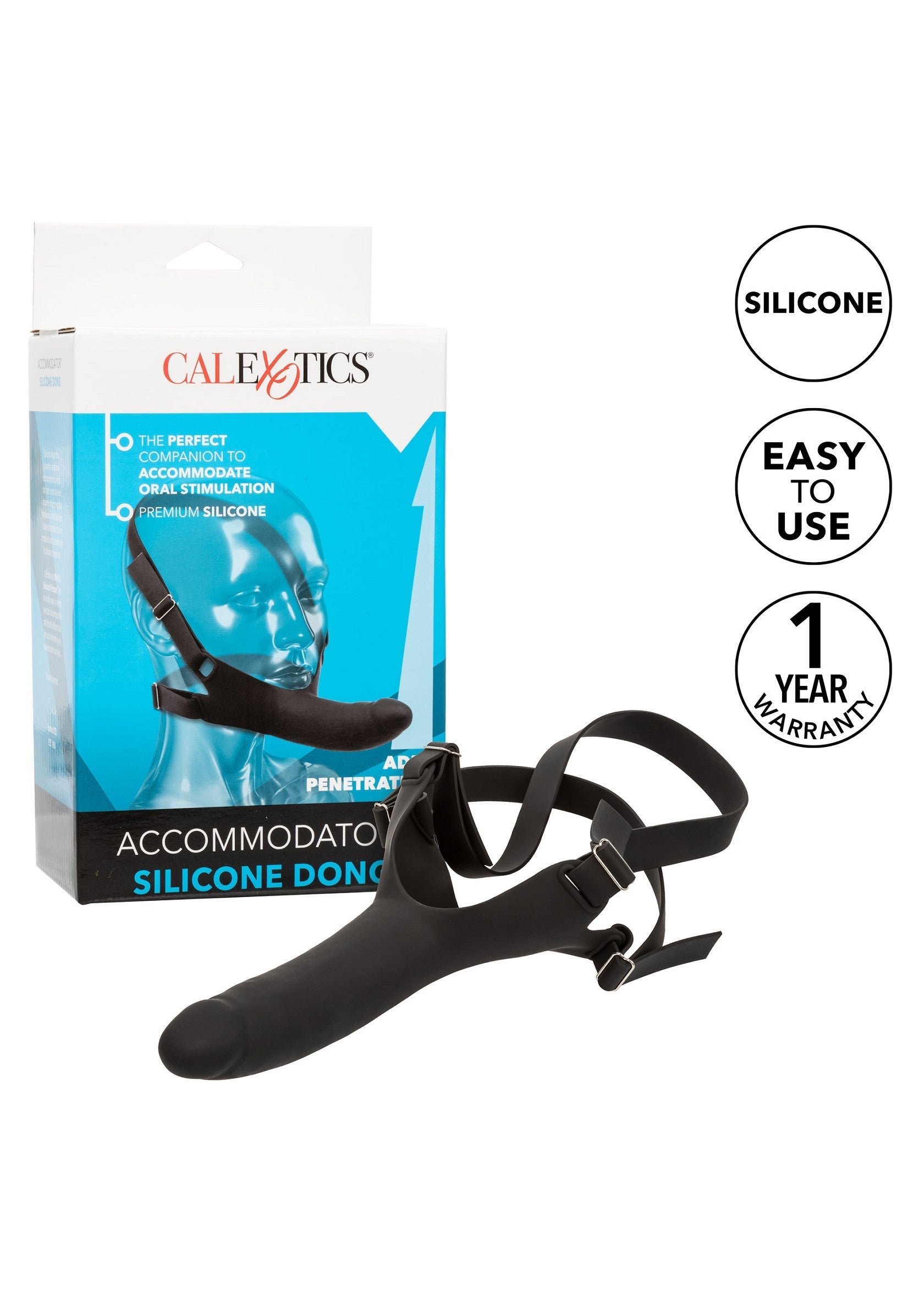 CalExotics Silicone Dong – Black