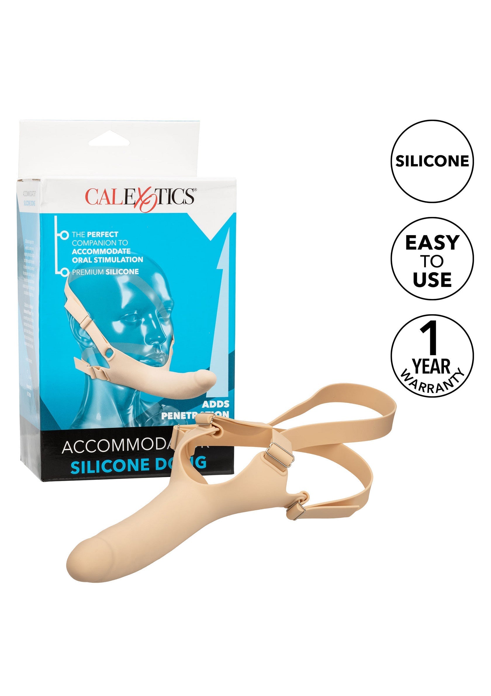 CalExotics Silicone Dong – Black