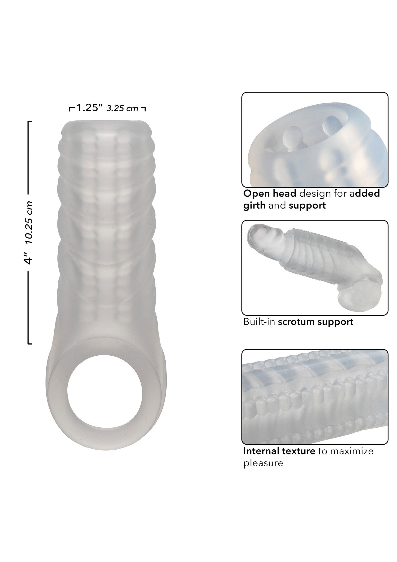CalExotics Silicone Reversible Sleeve