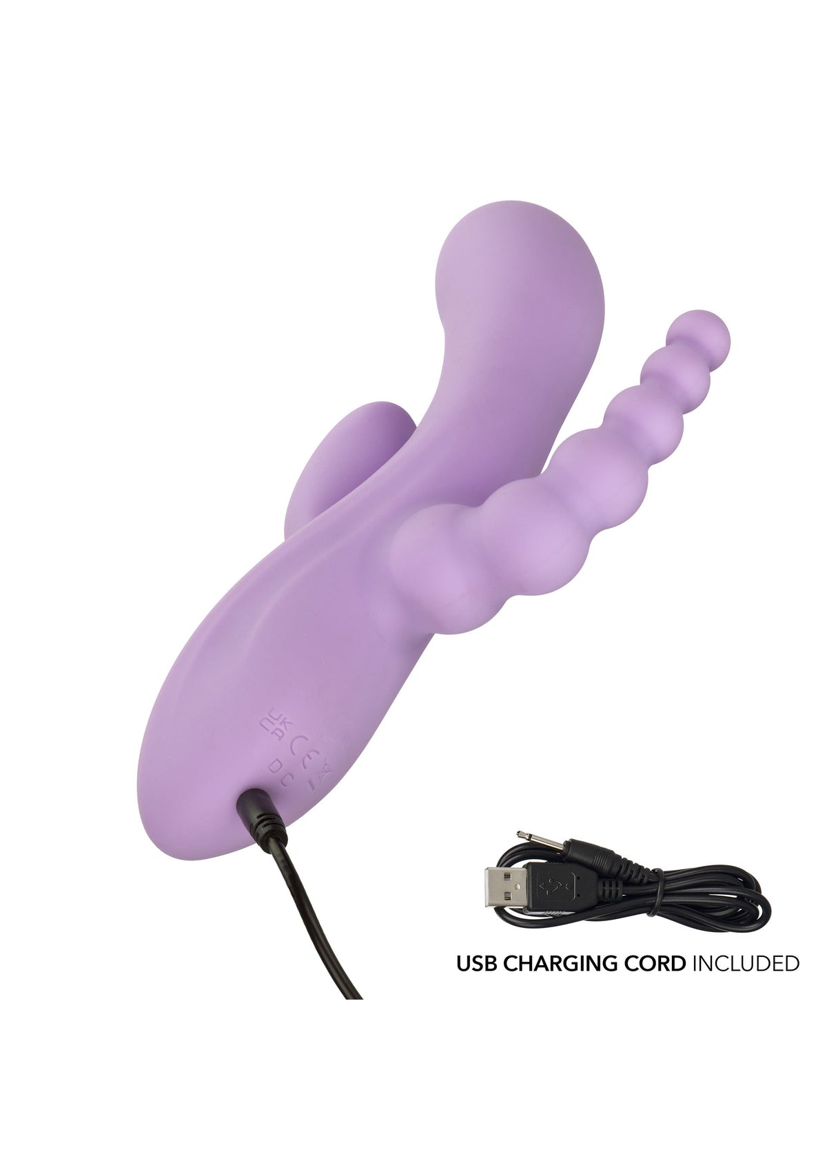 CalExotics Bend & Hold Triple Rumbler Vibrator
