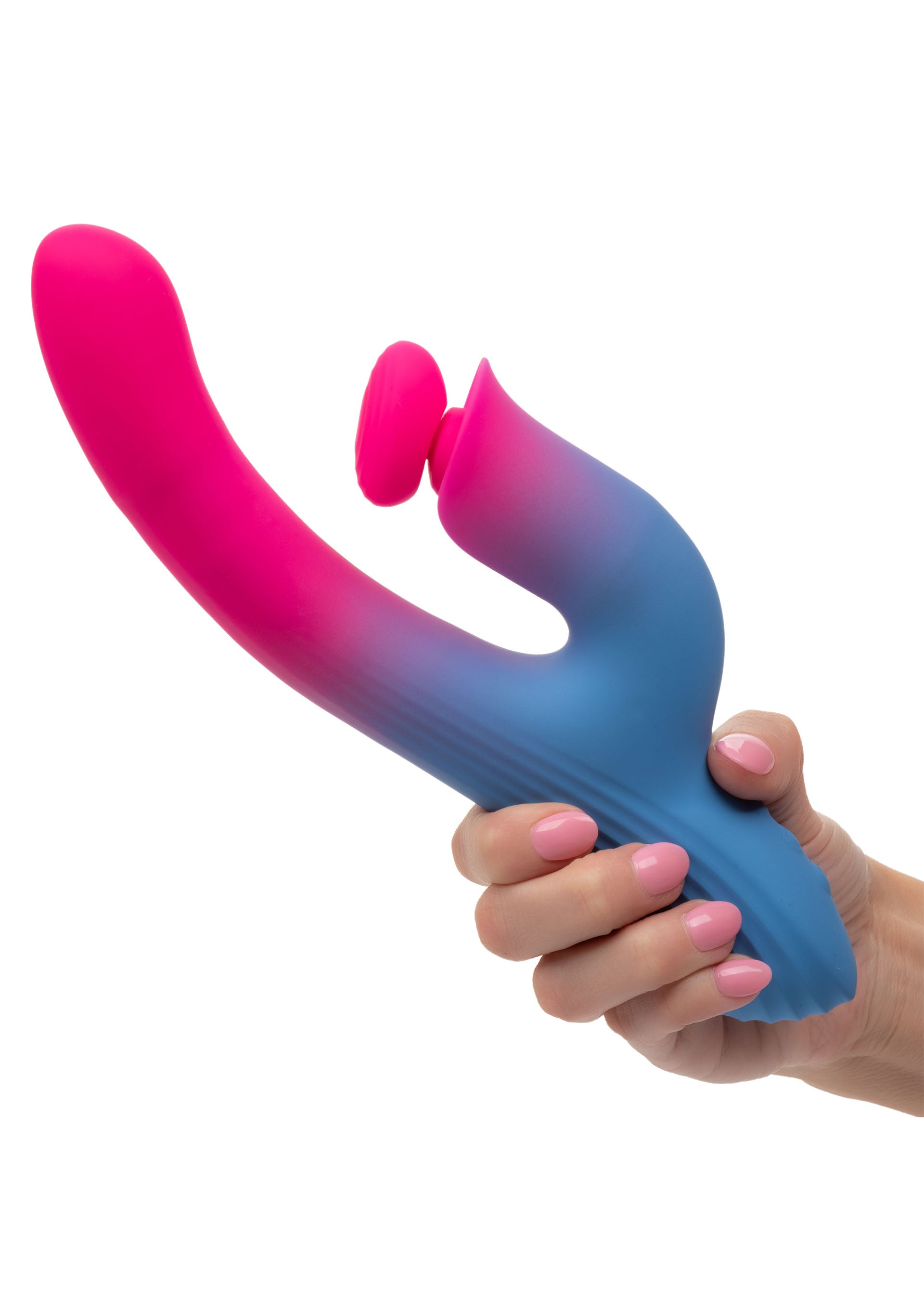 CalExotics Dual Stimulator Thrusting Vibrator