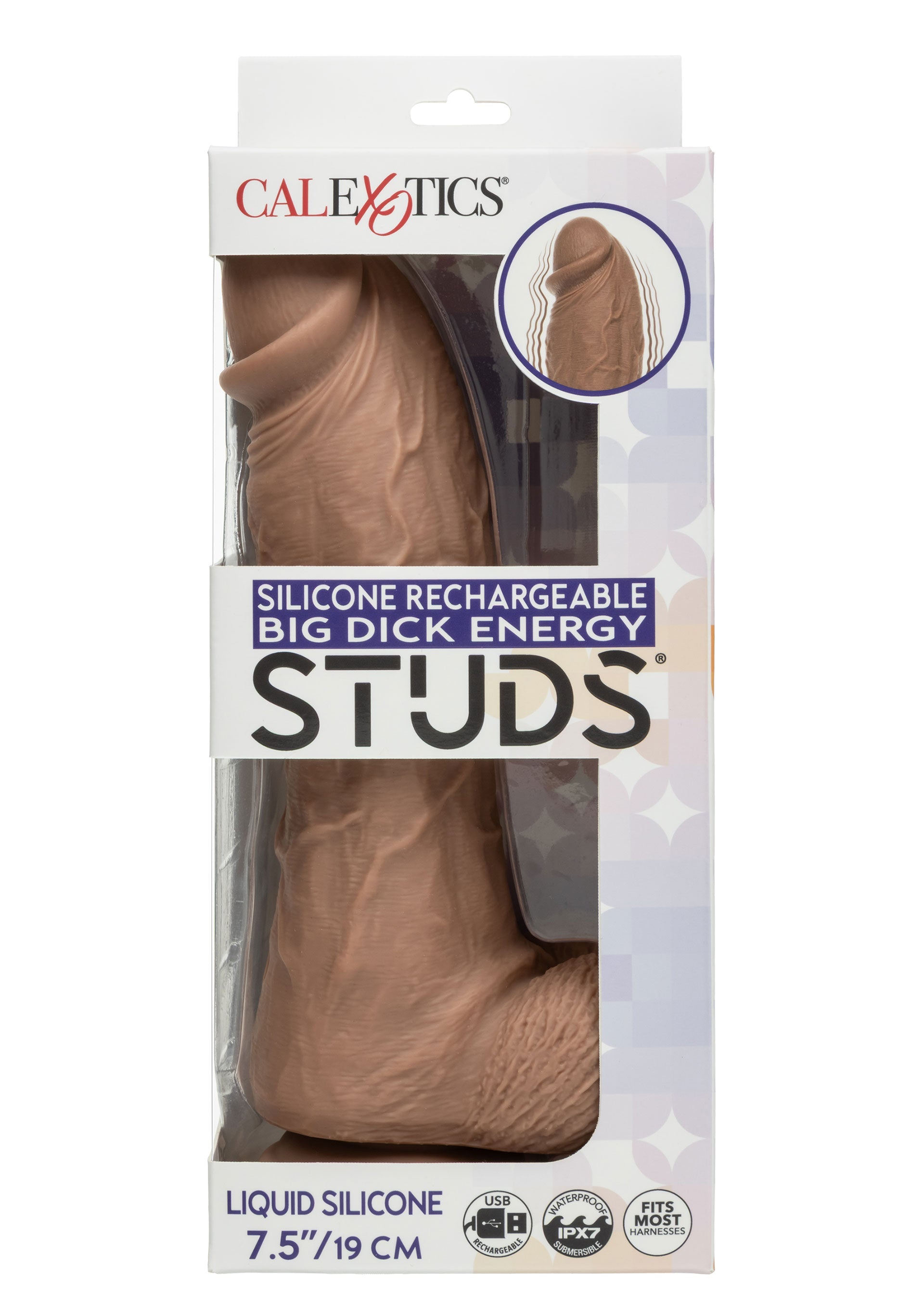 CalExotics Big Dick Vibrating Energy Studs