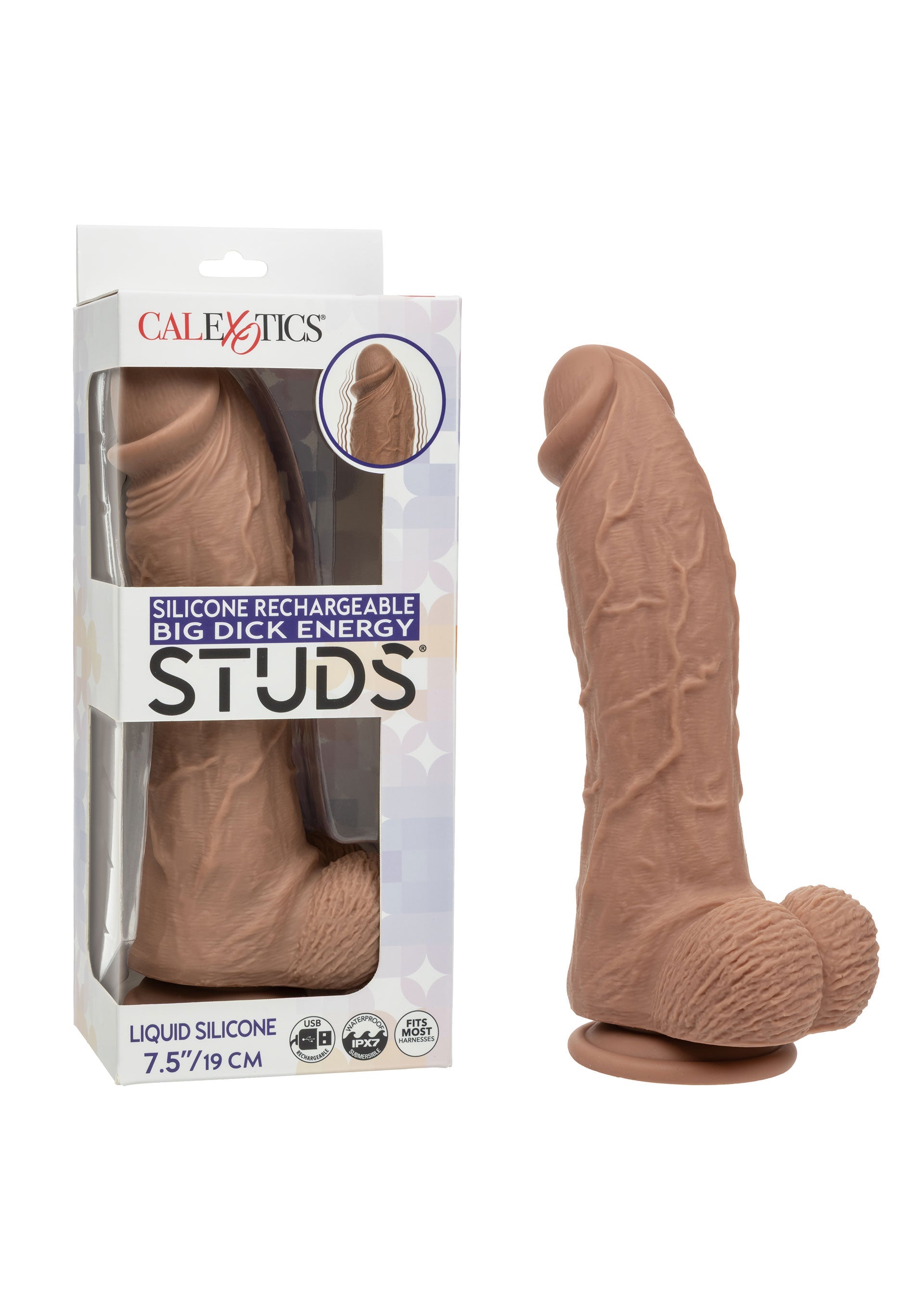 CalExotics Big Dick Vibrating Energy Studs