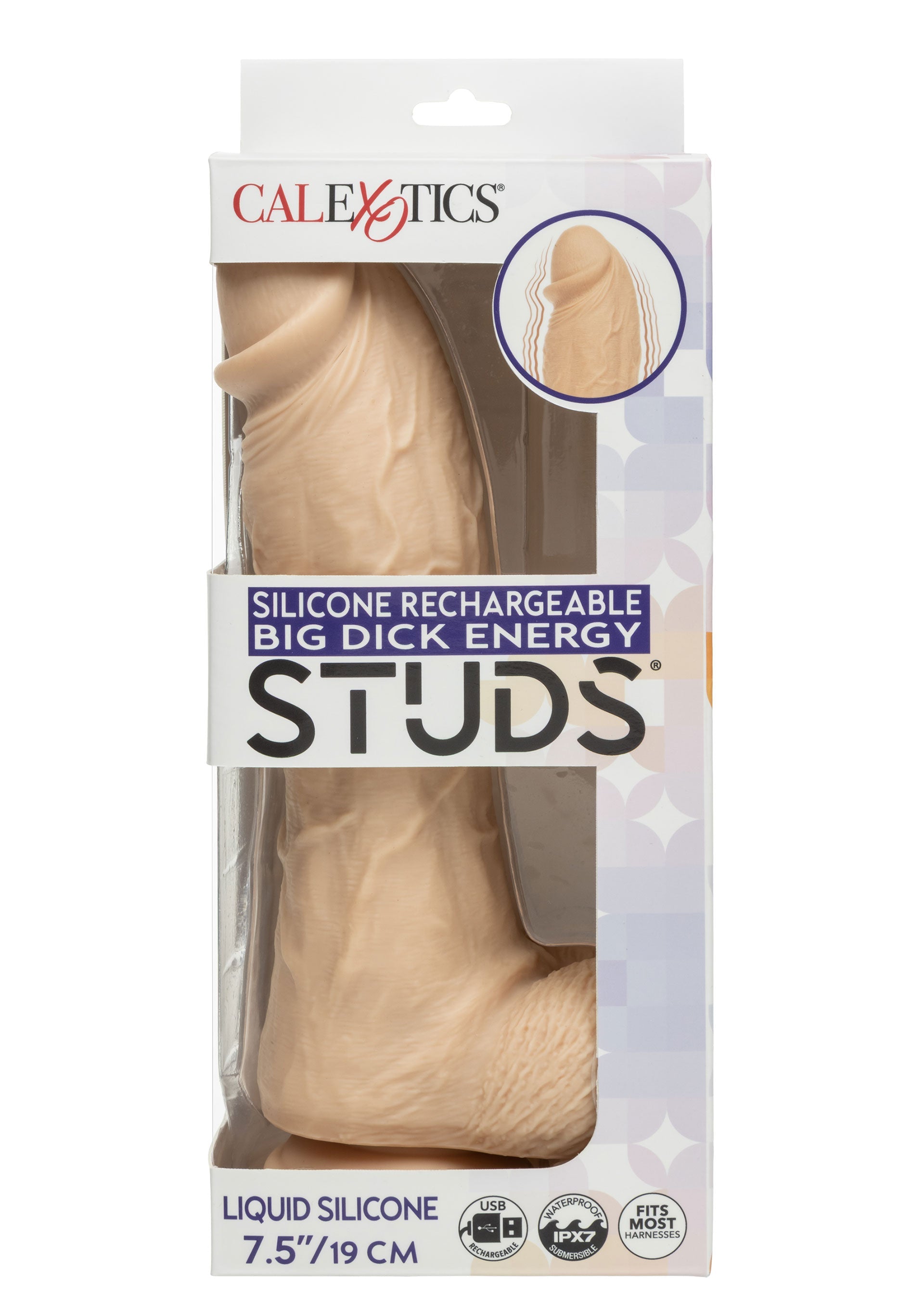 CalExotics Big Dick Vibrating Energy Studs
