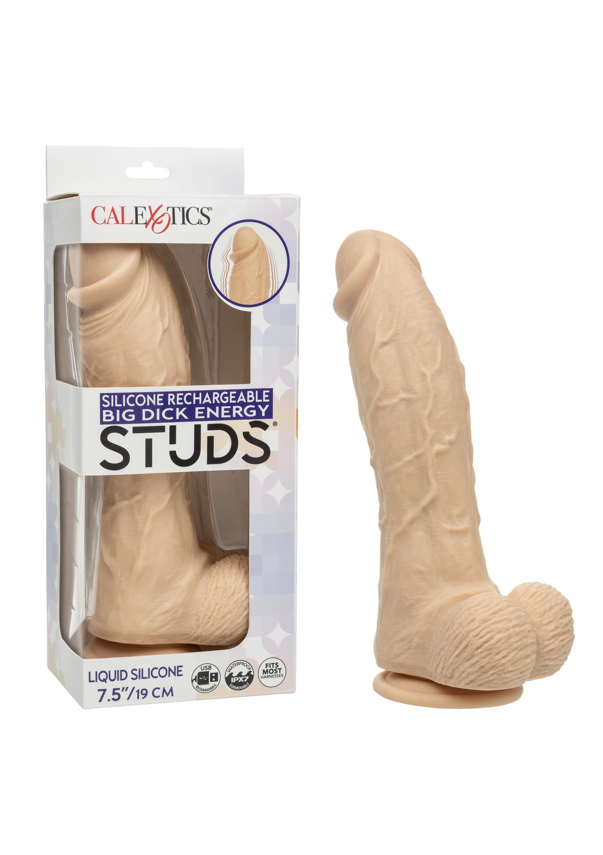 CalExotics Big Dick Vibrating Energy Studs