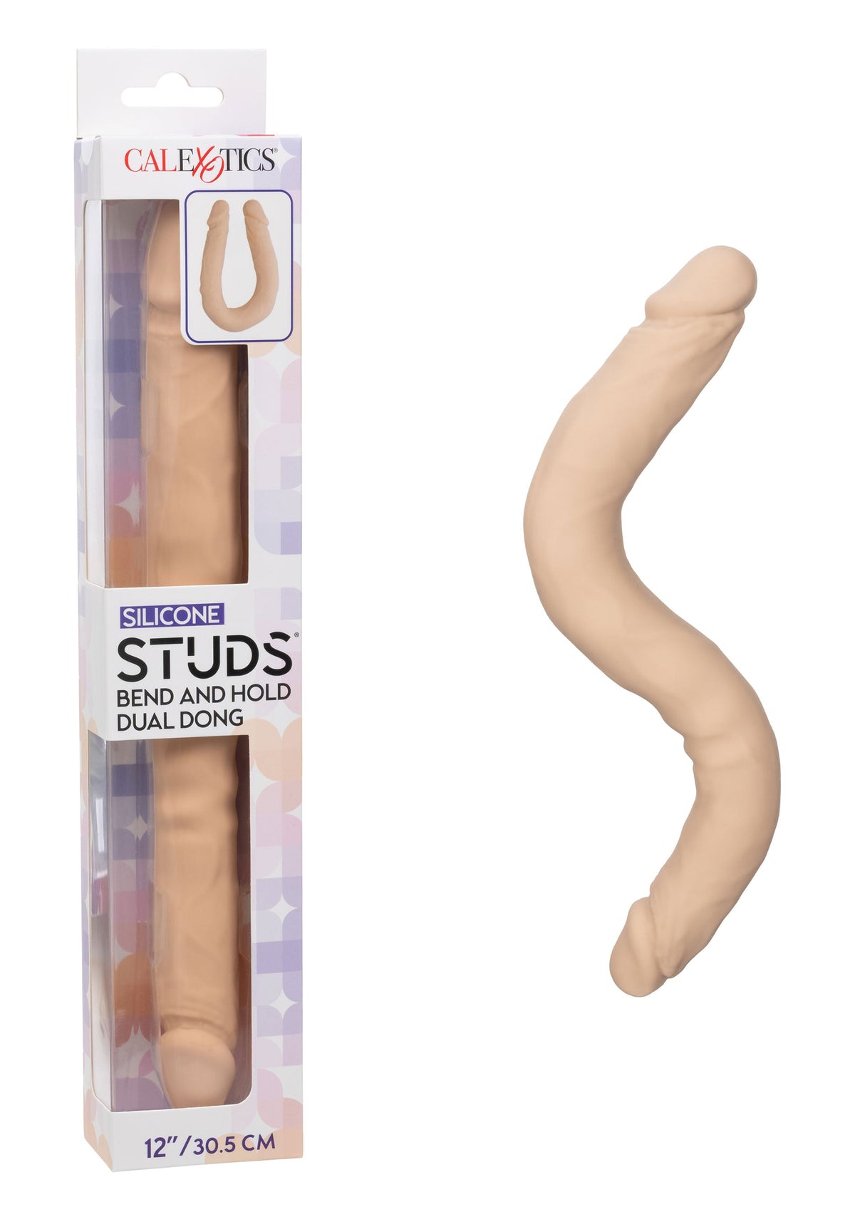 CalExotics Bend and Hold Dual Dong 30.5 cm