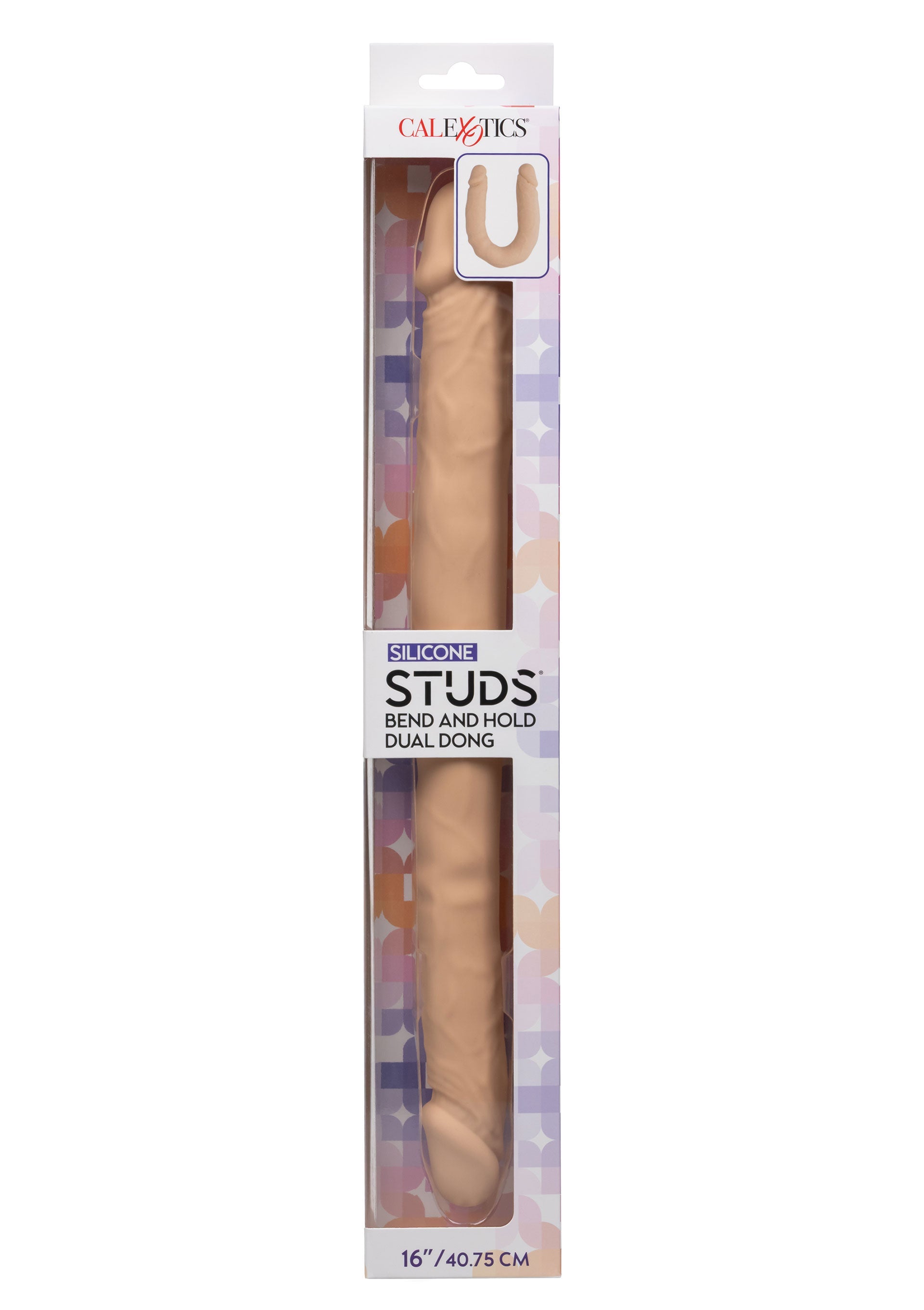 CalExotics Bend and Hold Dual Dong 40.75 cm